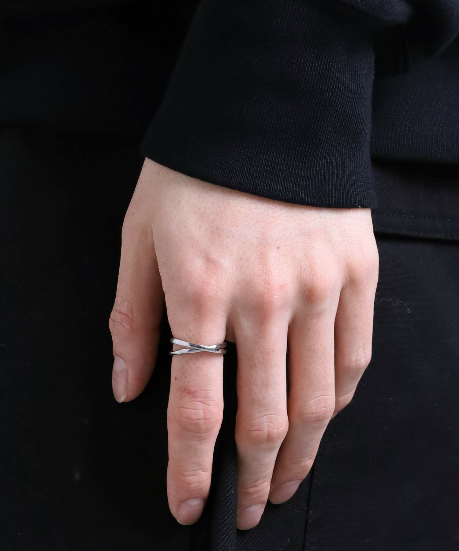 限定展開】“LH-1”ニュアンスデュアルリング/サージカルステンレス