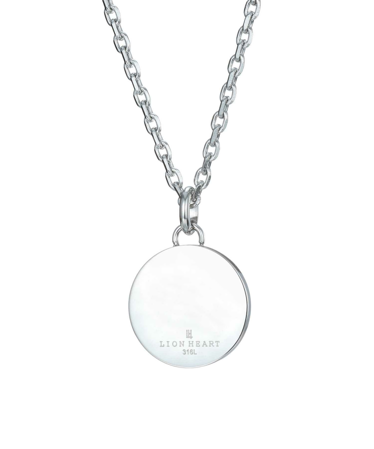 【WEB限定】サークルコインネックレス/サージカルステンレス