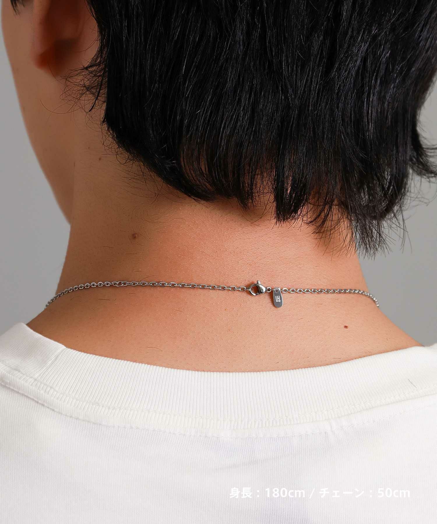 【WEB限定】サークルコインネックレス/サージカルステンレス