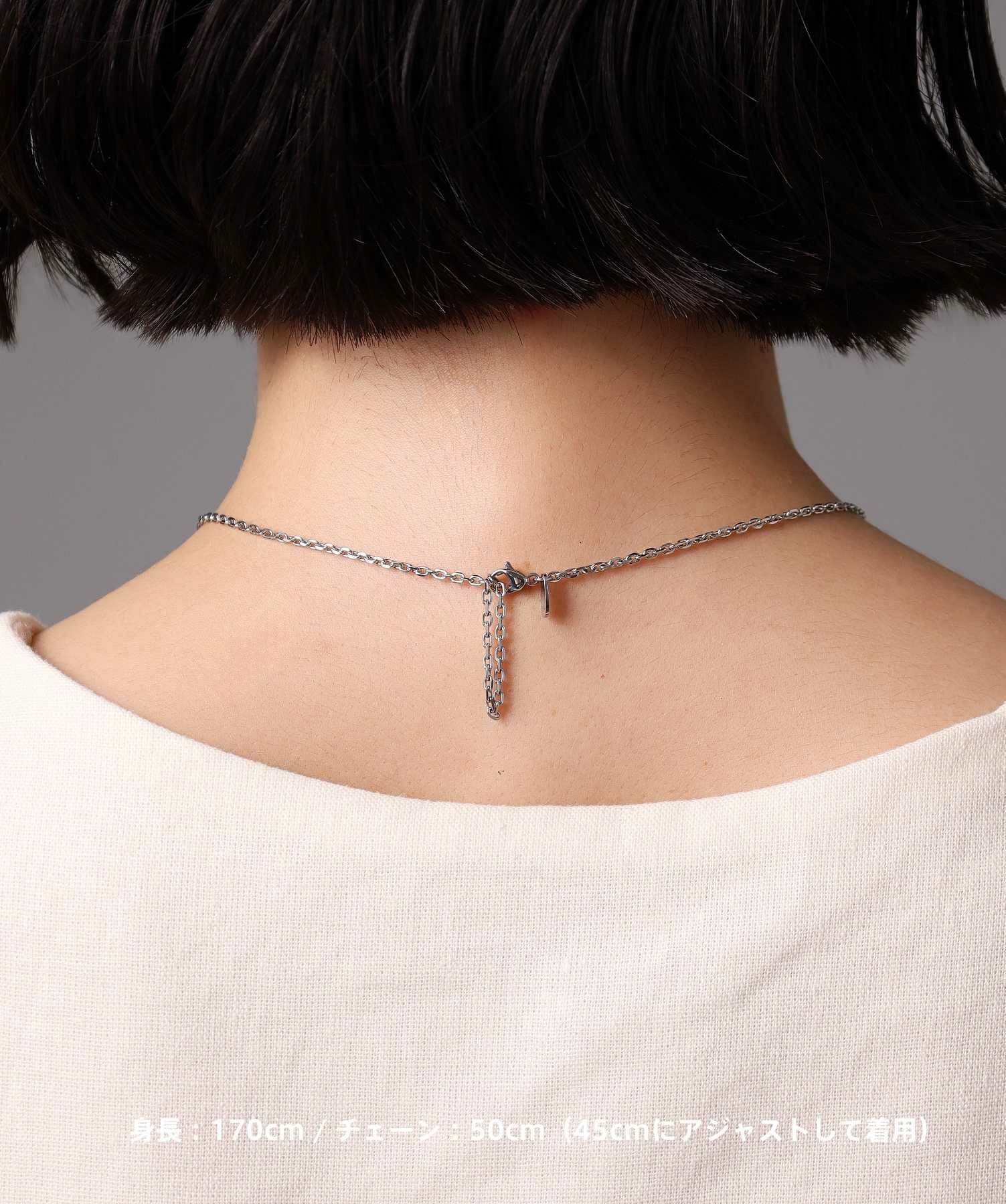 【WEB限定】サークルコインネックレス/サージカルステンレス