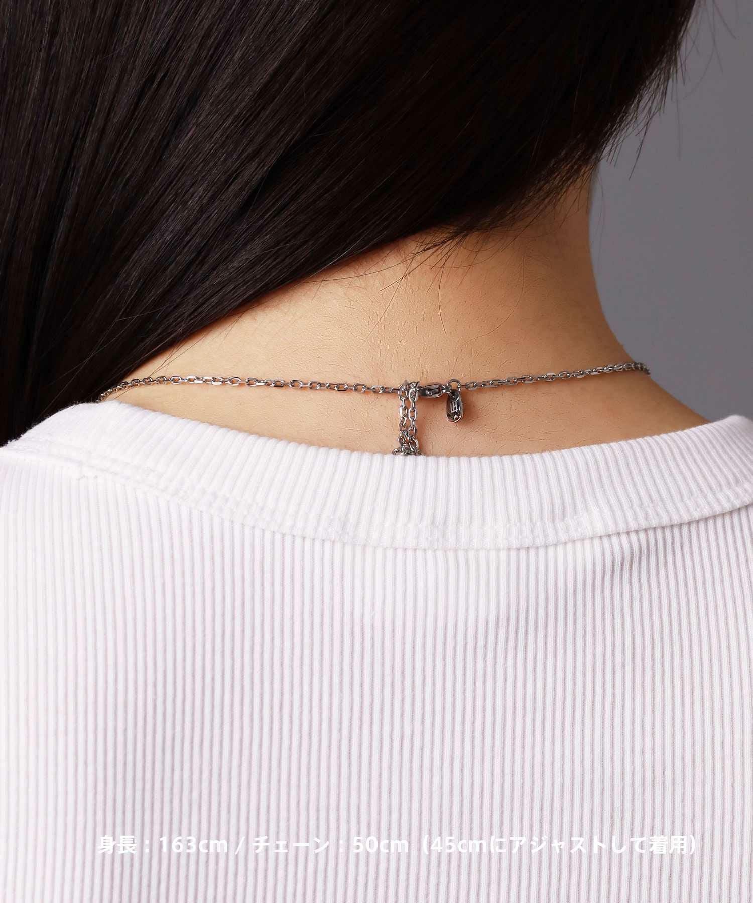 限定展開】“LH-1”ツイストロッドネックレス/サージカルステンレス