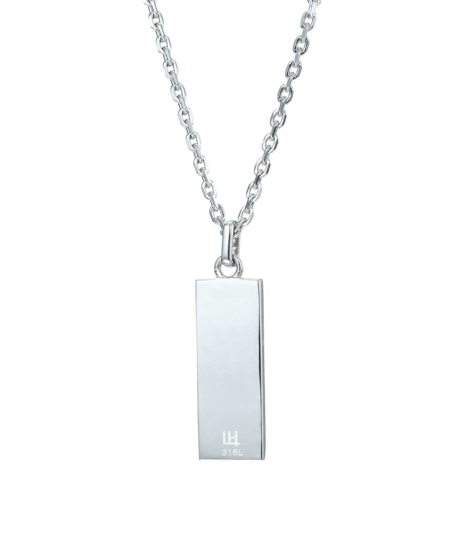 【WEB限定】スラッシュラインネックレス/サージカルステンレス