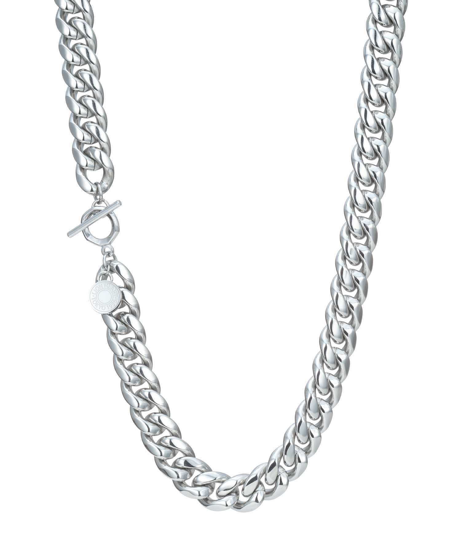 限定展開】ワイドチェーンネックレス/12mm幅キヘイ/サージカル