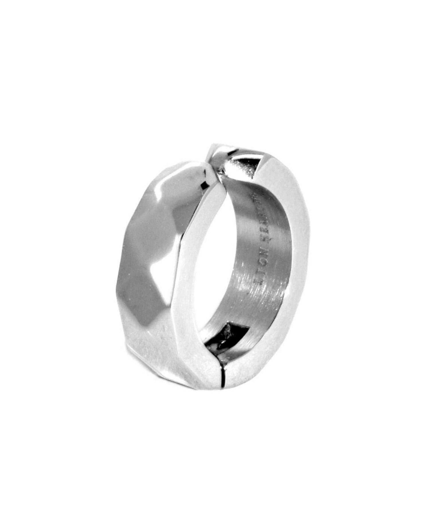 【限定展開】カッティングイヤーカフ/シルバー/サージカルステンレス316L（金属アレルギー対応）