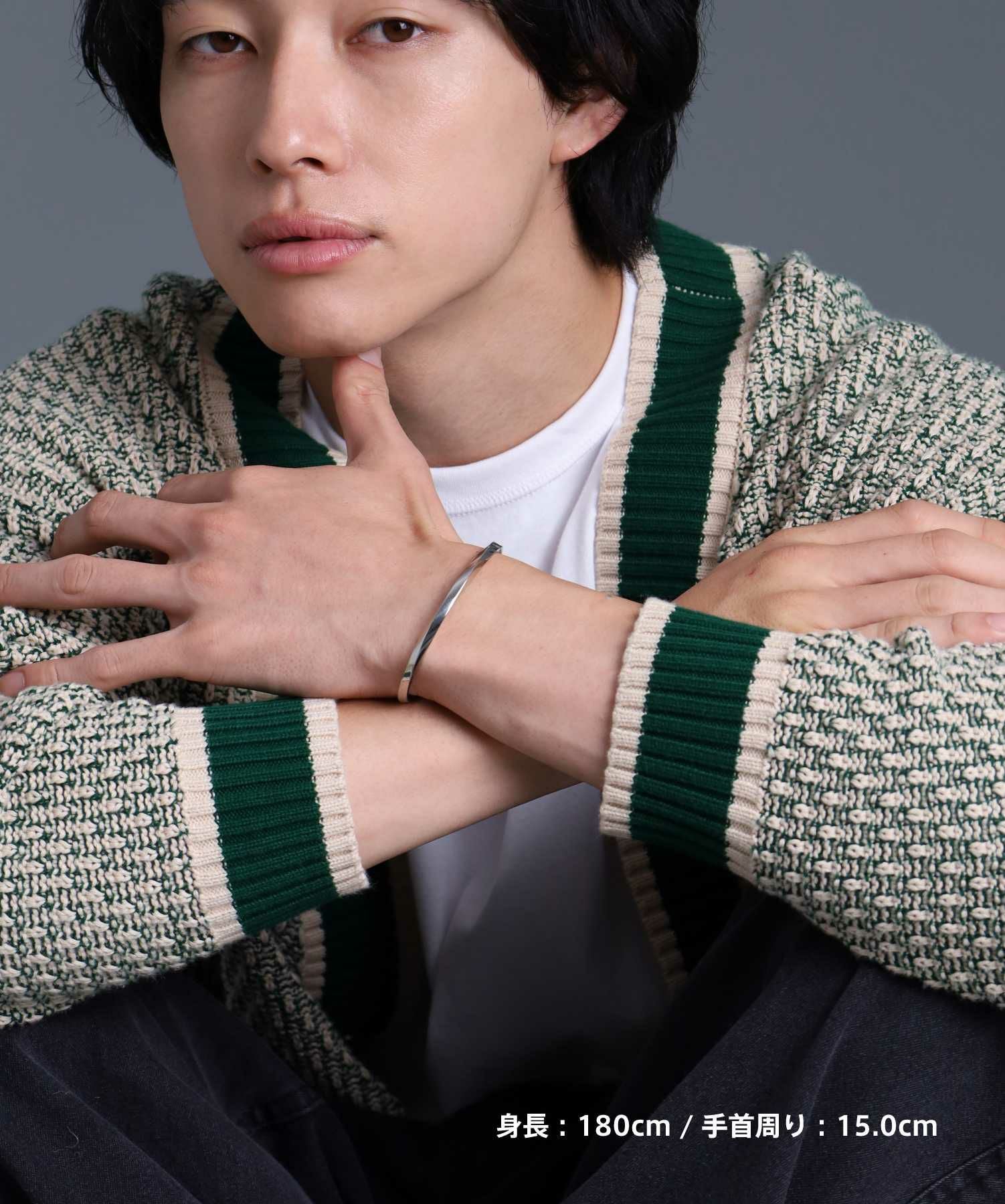 限定展開】“LH-1”ツイストエッジバングル/サージカルステンレス（金属