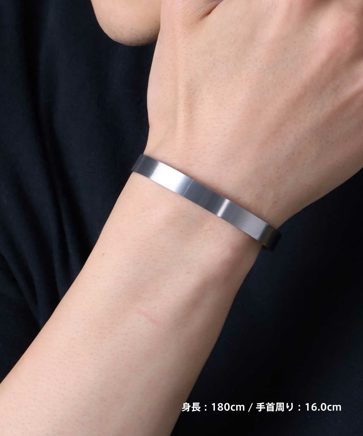 限定展開】“LH-1”ワイドストレートバングル/サージカルステンレス