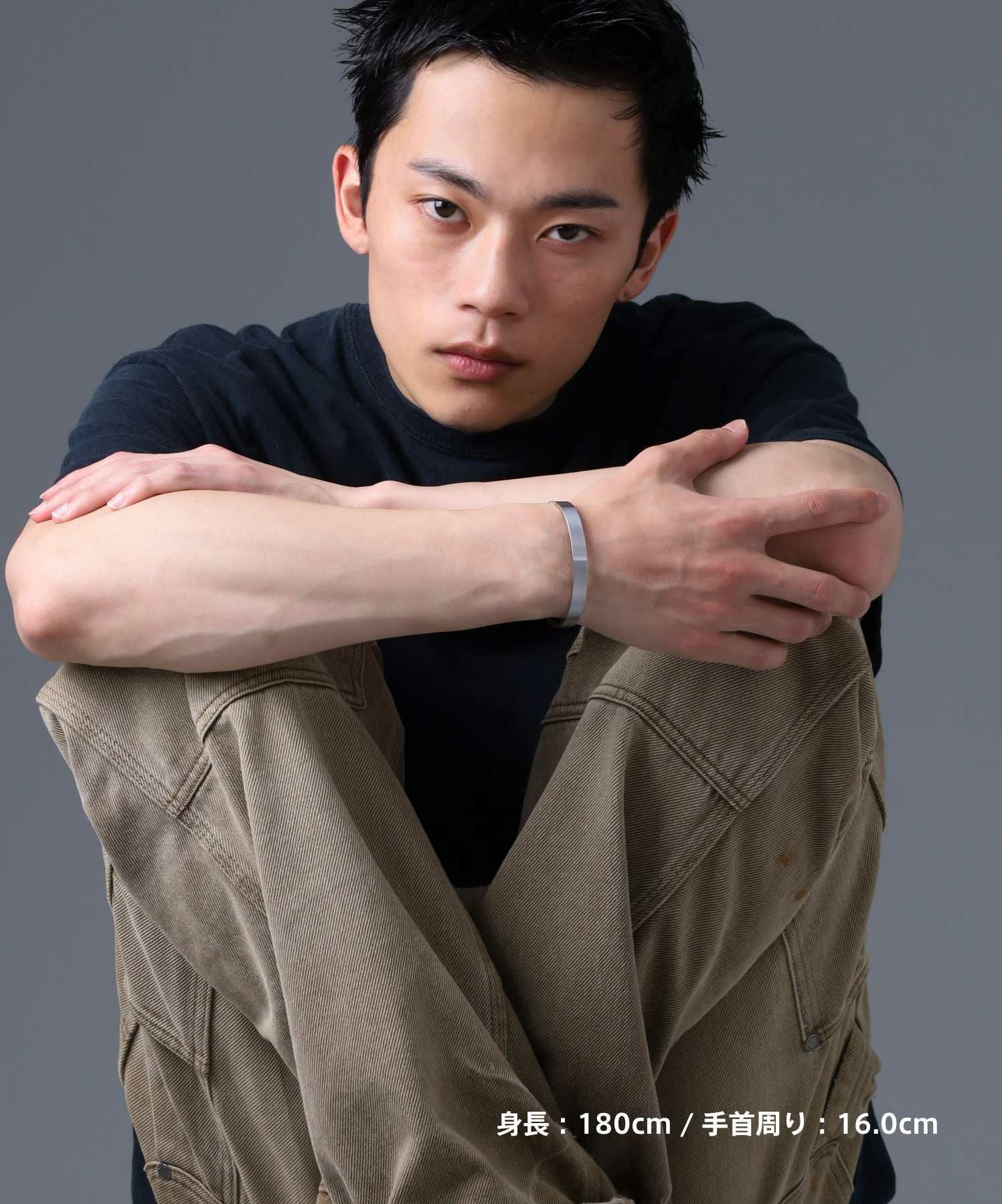 限定展開】“LH-1”ワイドストレートバングル/サージカルステンレス