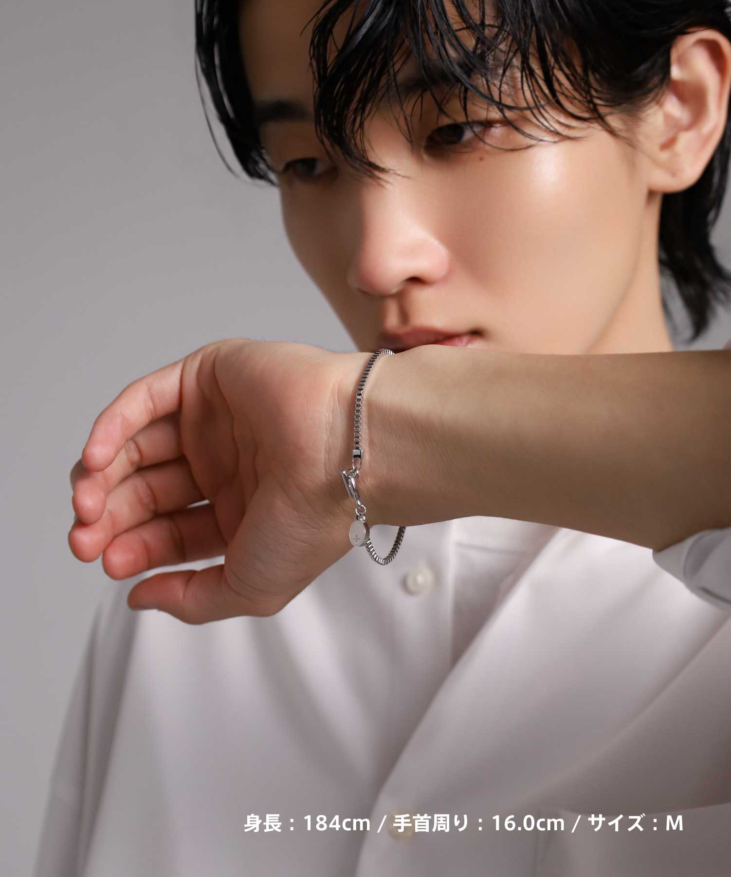 限定展開】“LH-1”スキニーチェーンブレスレット（ベネチアン/シルバー