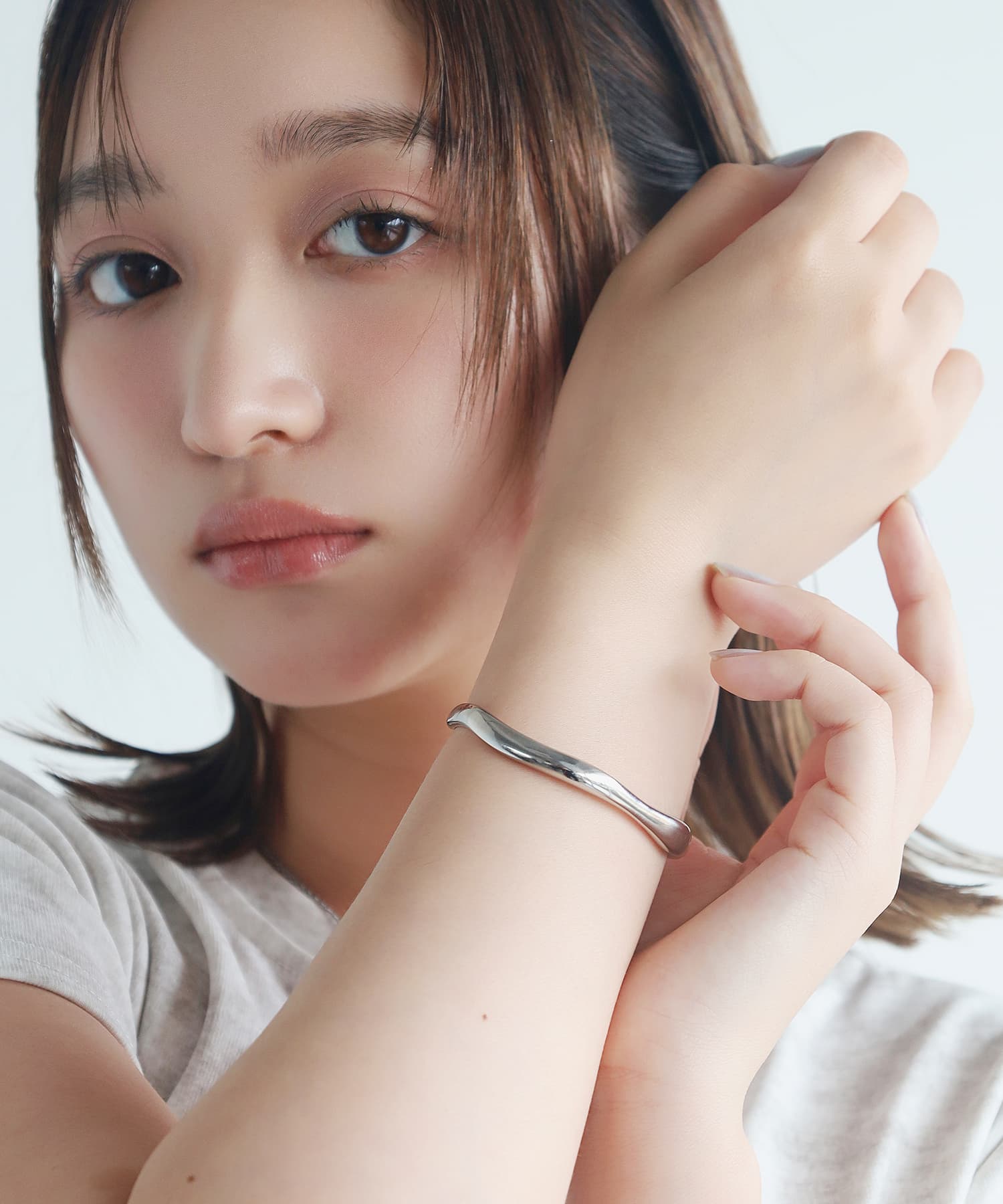 ブランチバングル/シルバー/サージカルステンレス | LION HEART STORE