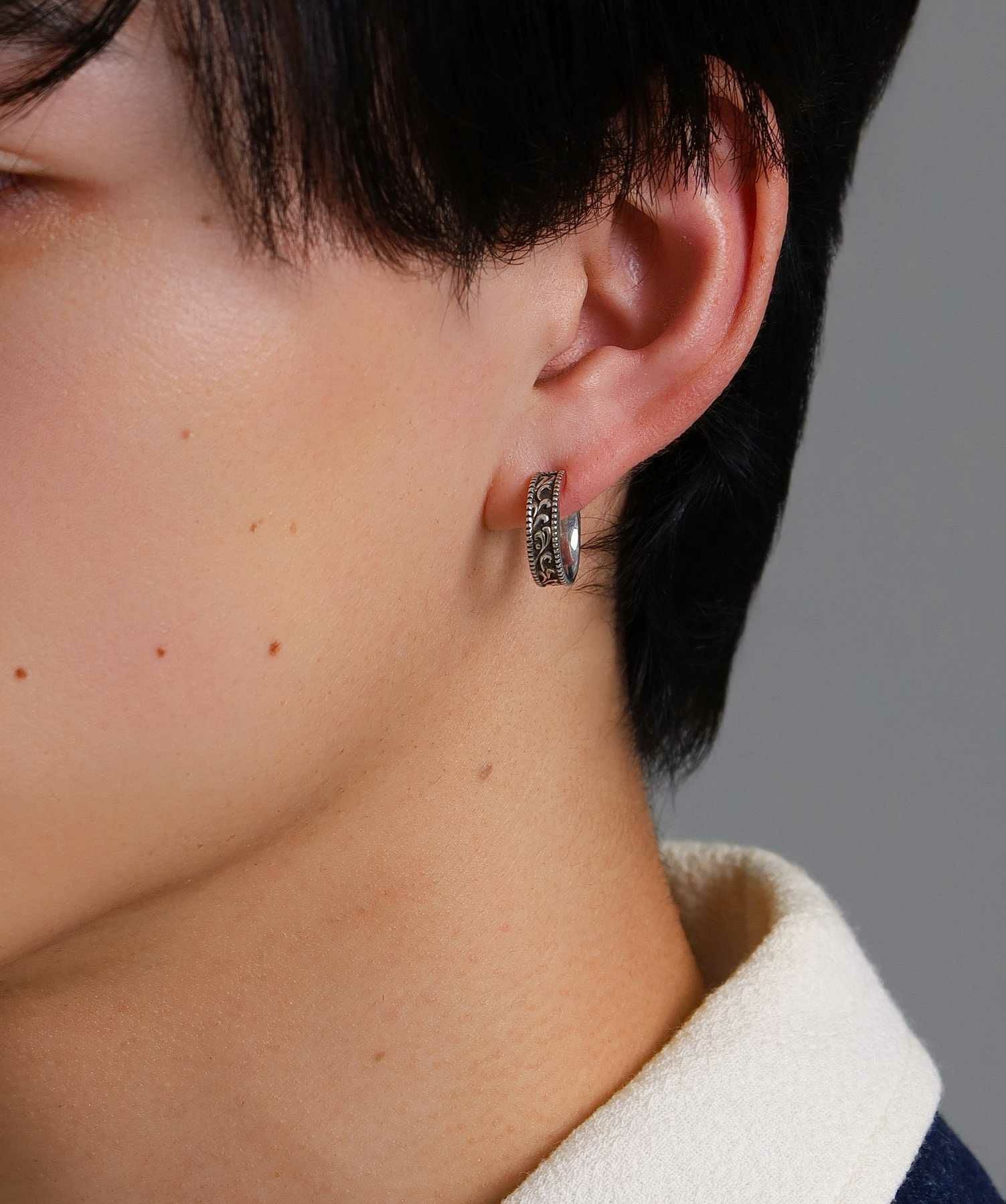 シルバーイヤリング/タテガミ/シルバー925