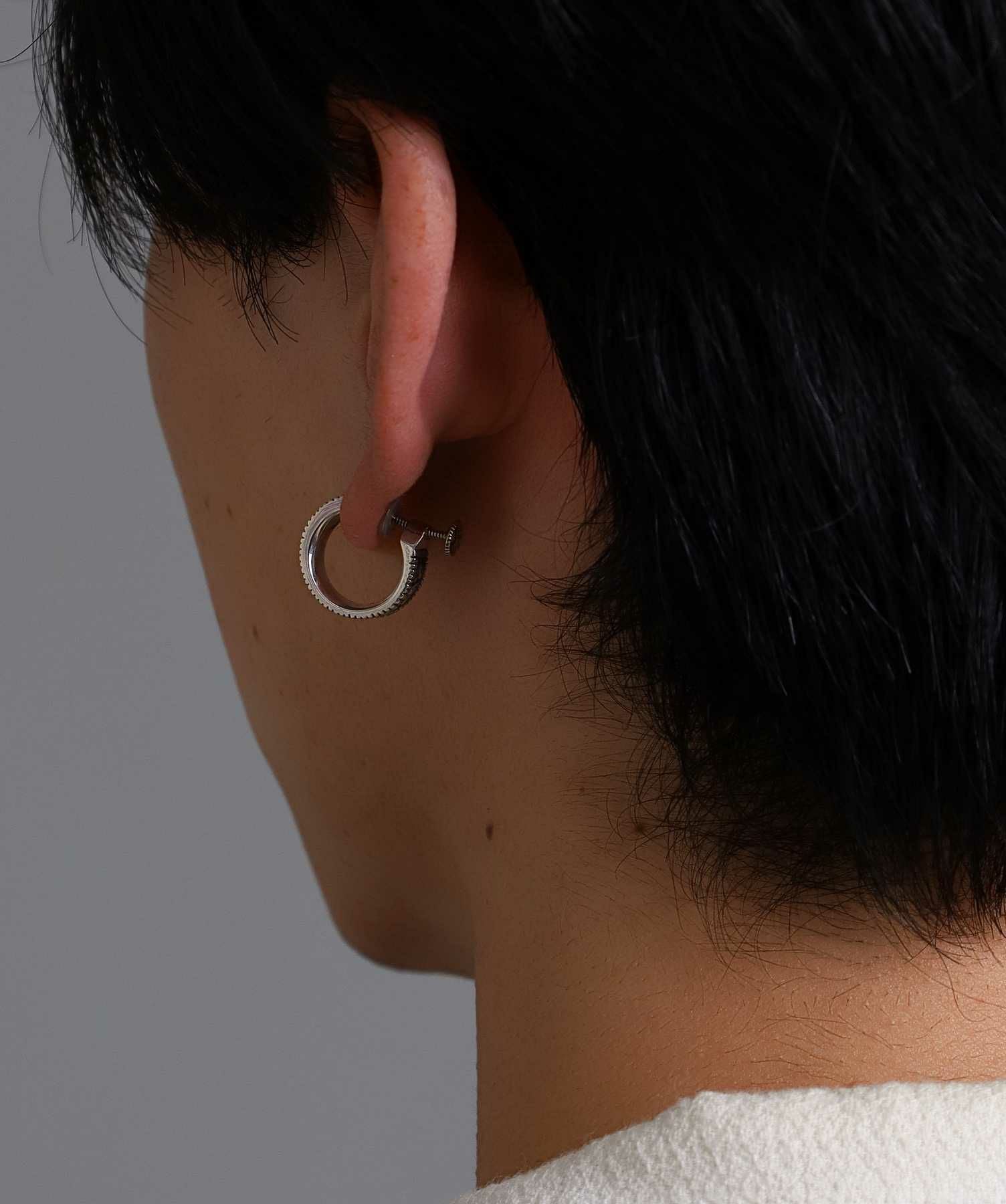 シルバーイヤリング/タテガミ/シルバー925