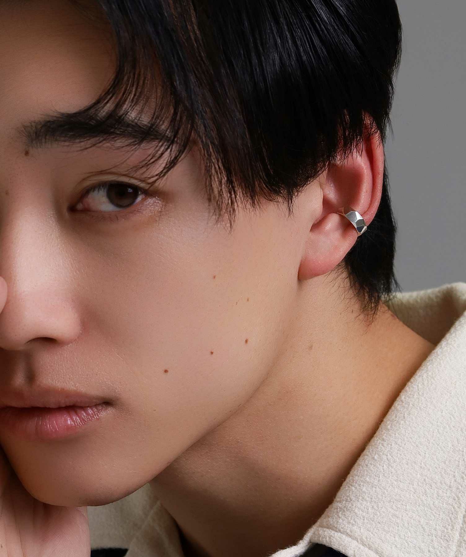 フラグメントファットイヤーカフ/シルバー925