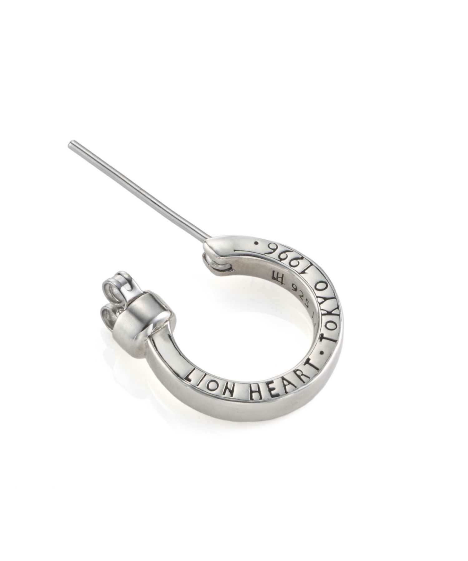 for Gift”クロッシングピアス（ELプレーンフープ/S SIZE）/シルバー925