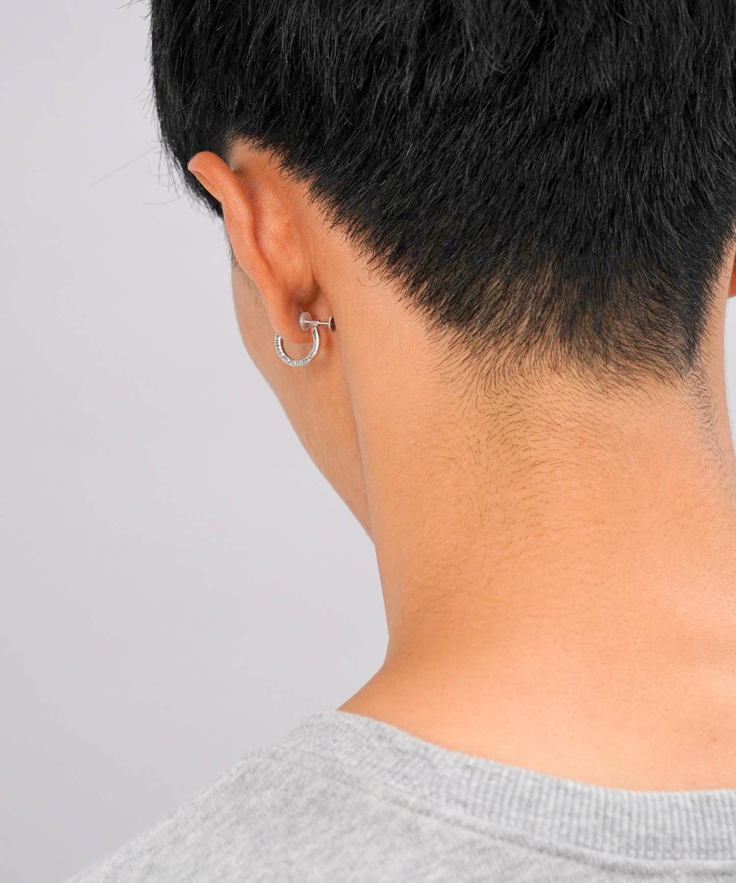 シルバーイヤリング/ELプレーン/シルバー925 | LION HEART STORE