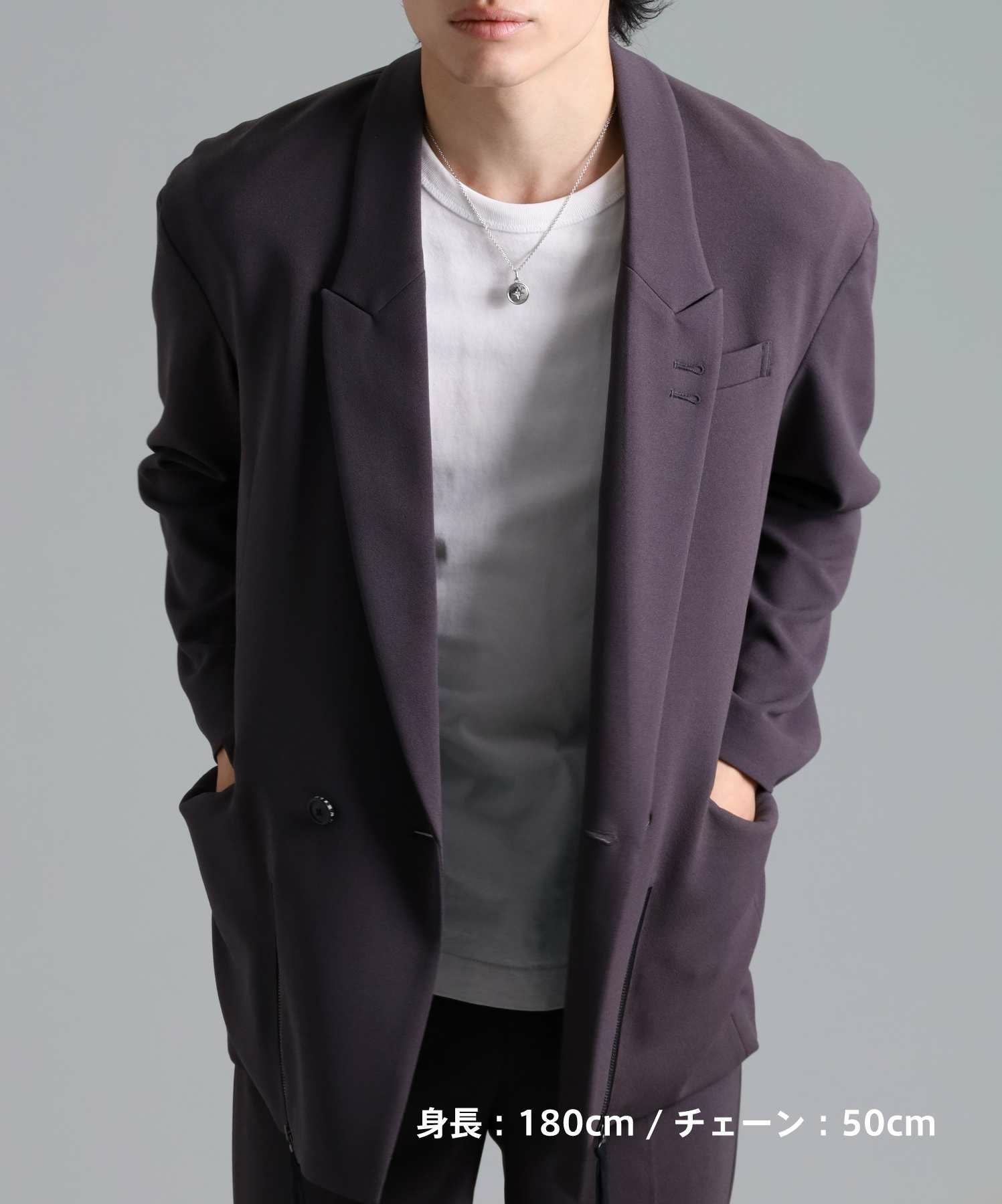 ツチメコインペアネックレス/サージカルステンレス