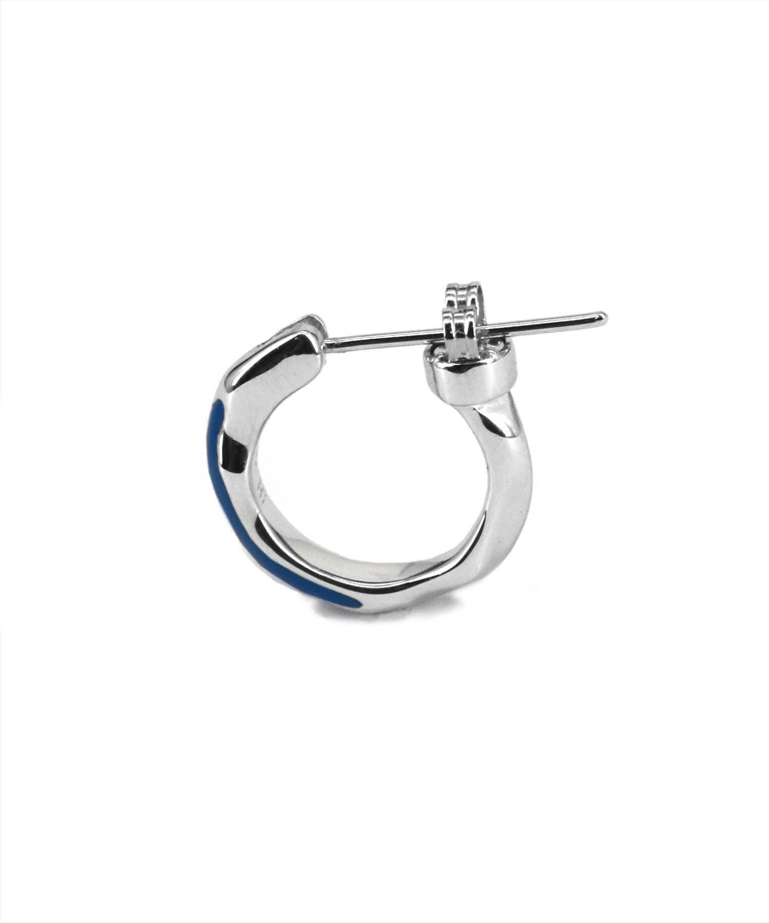 【ONLINE STORE 限定】クロッシングピアス/サーフェイスホリデイ/ターコイズブルー/シルバー925