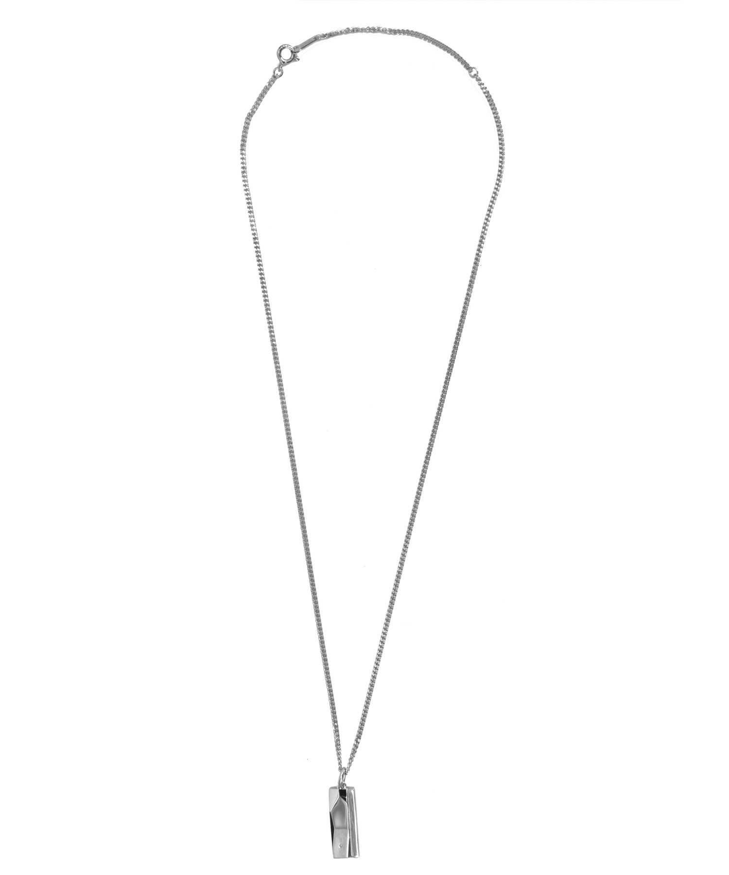 【ONLINE STORE 限定】フラグメントプレートネックレス/ダイヤモンドplus/シルバー925