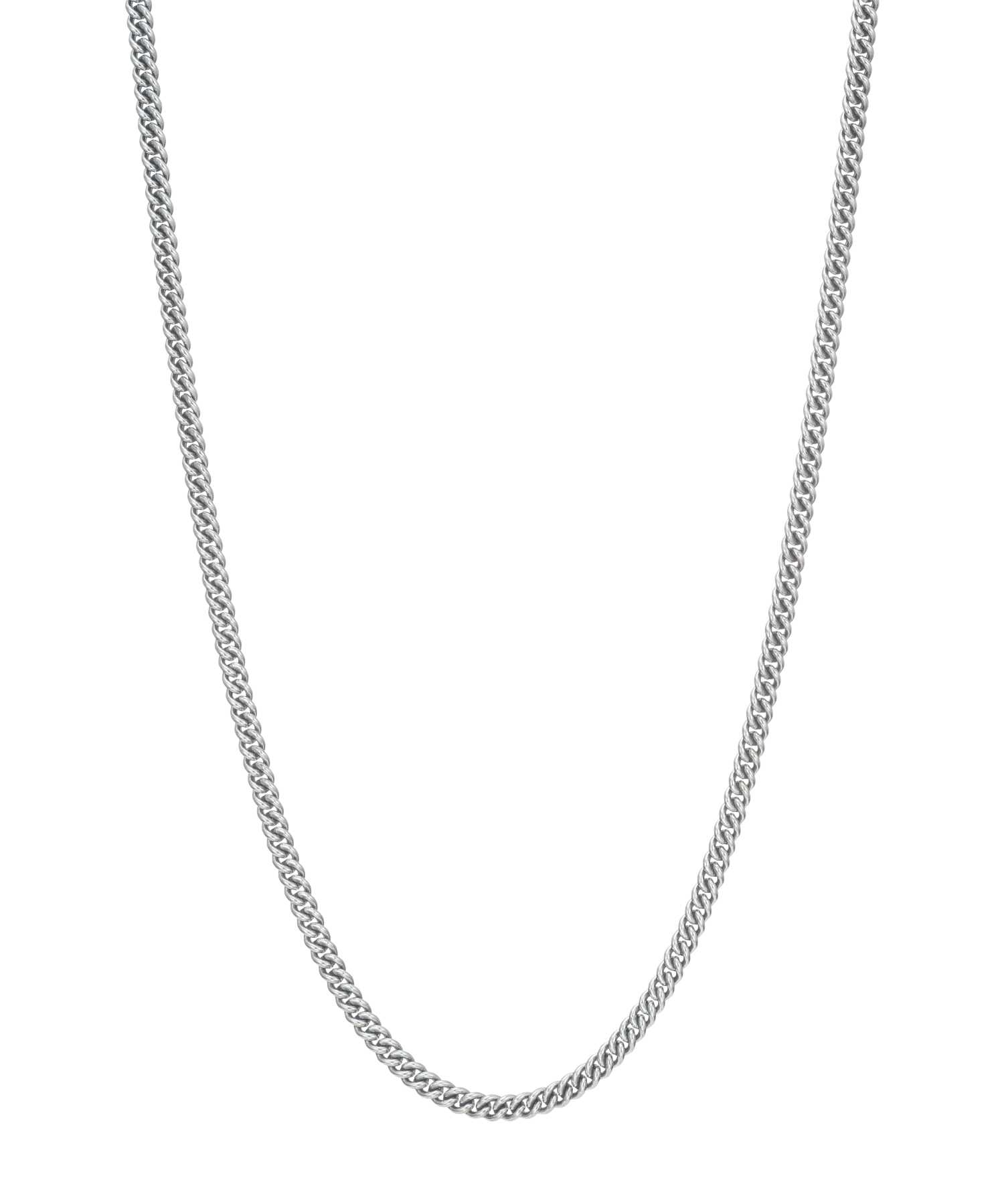 BASIC”ラージシルバーチェーンネックレス/丸喜平/シルバー925 | LION