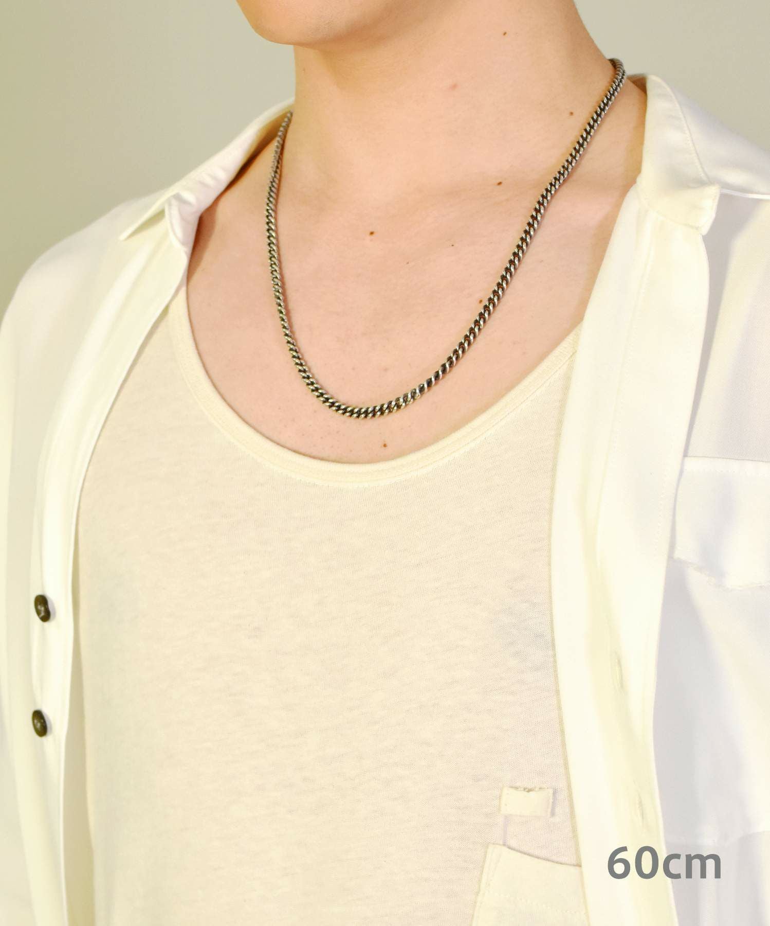 EXラージシルバーチェーンネックレス/丸喜平/シルバー925 | LION HEART