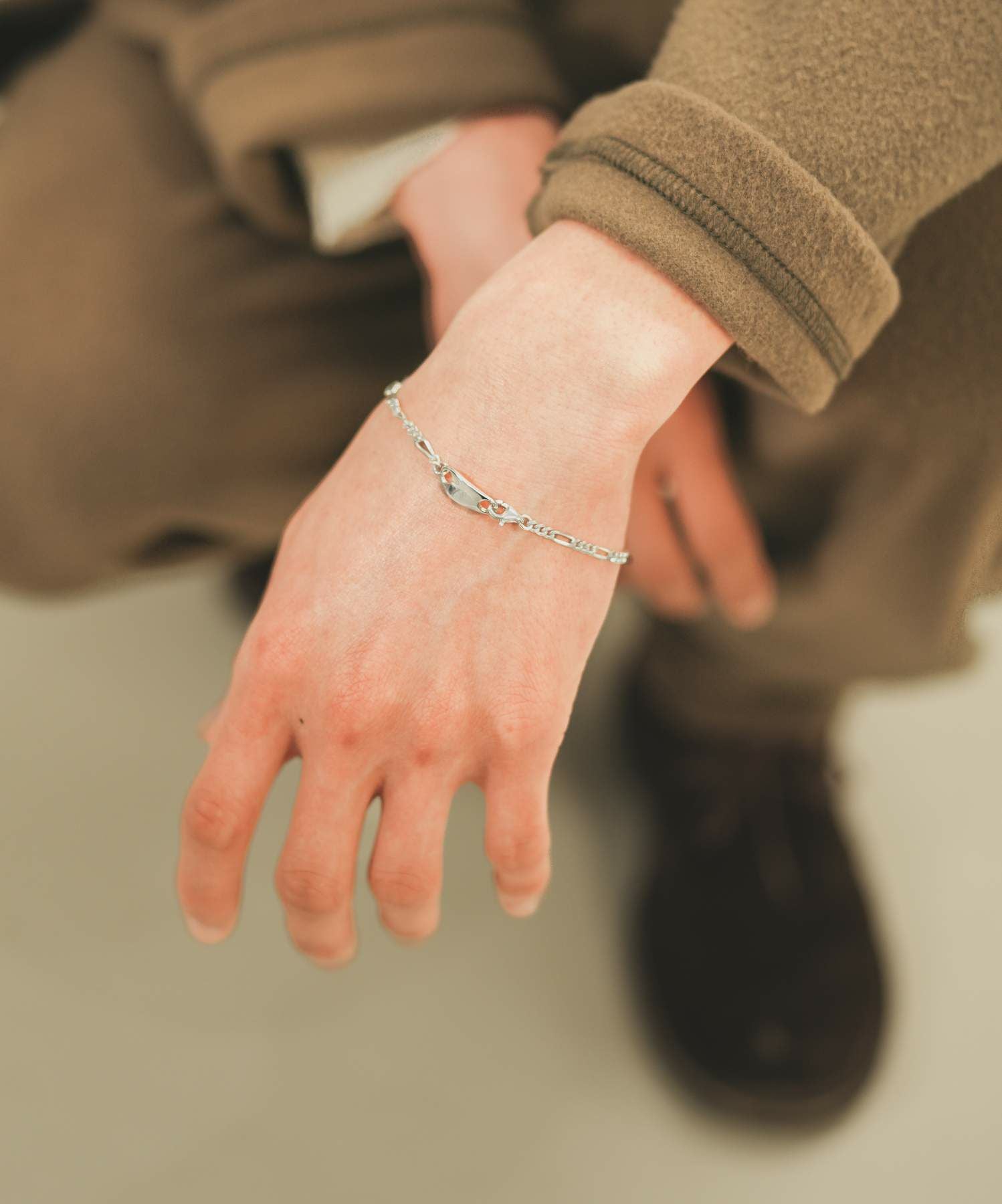 eraブレスレット/フィガロチェーン/シルバー925