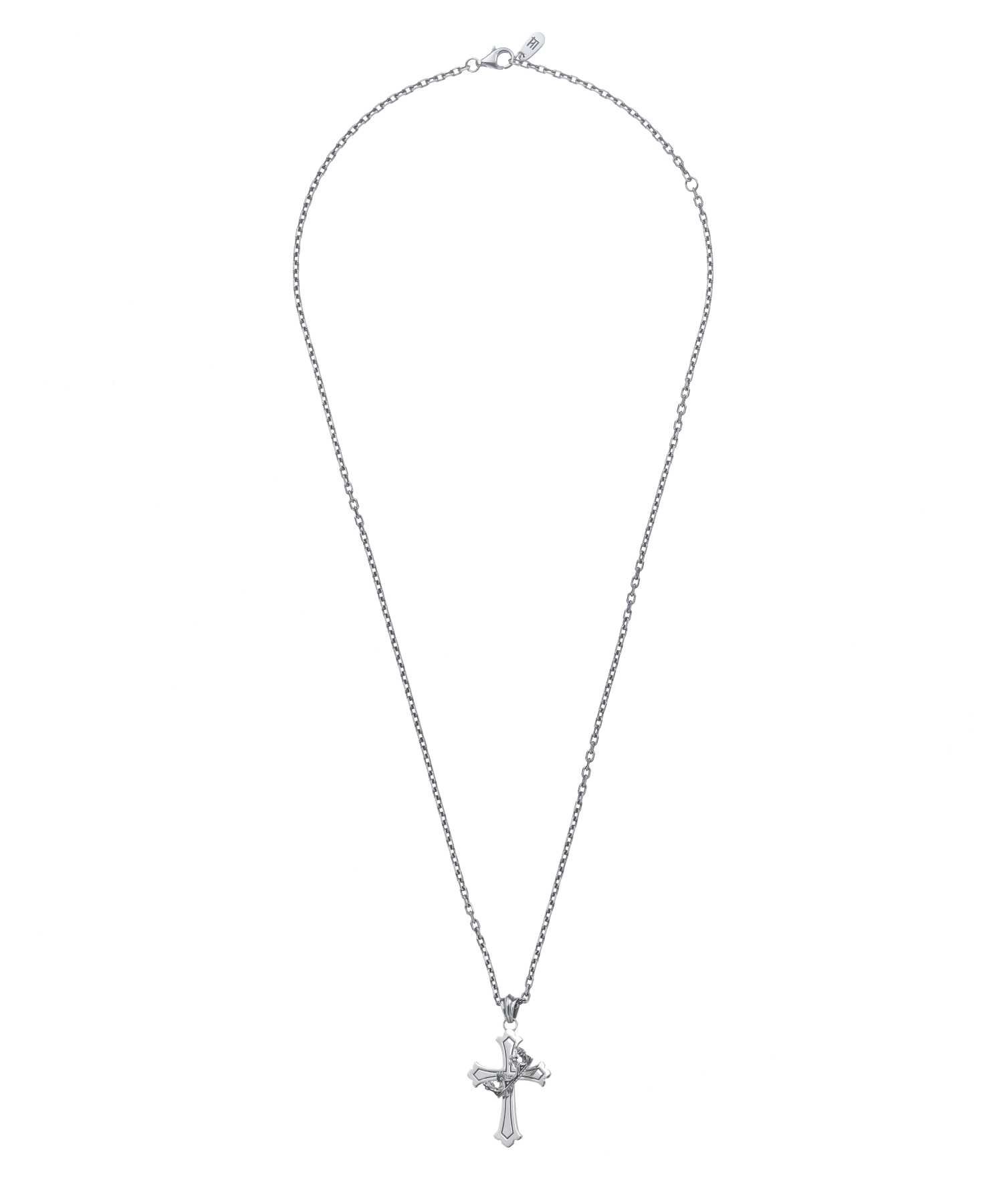 ハウリングクロスネックレス/S SIZE/シルバー925