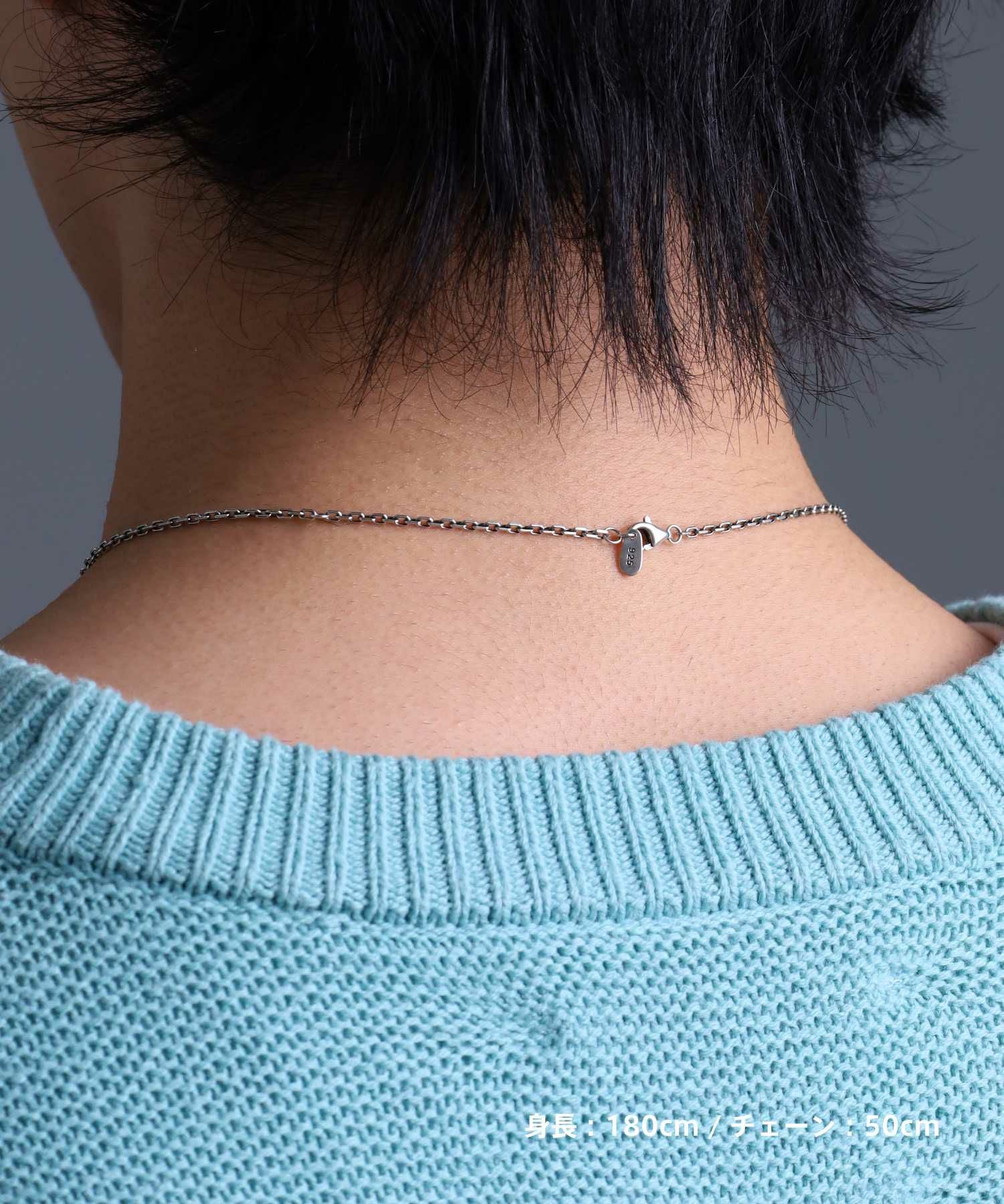 ハウリングクロスネックレス/S SIZE/シルバー925