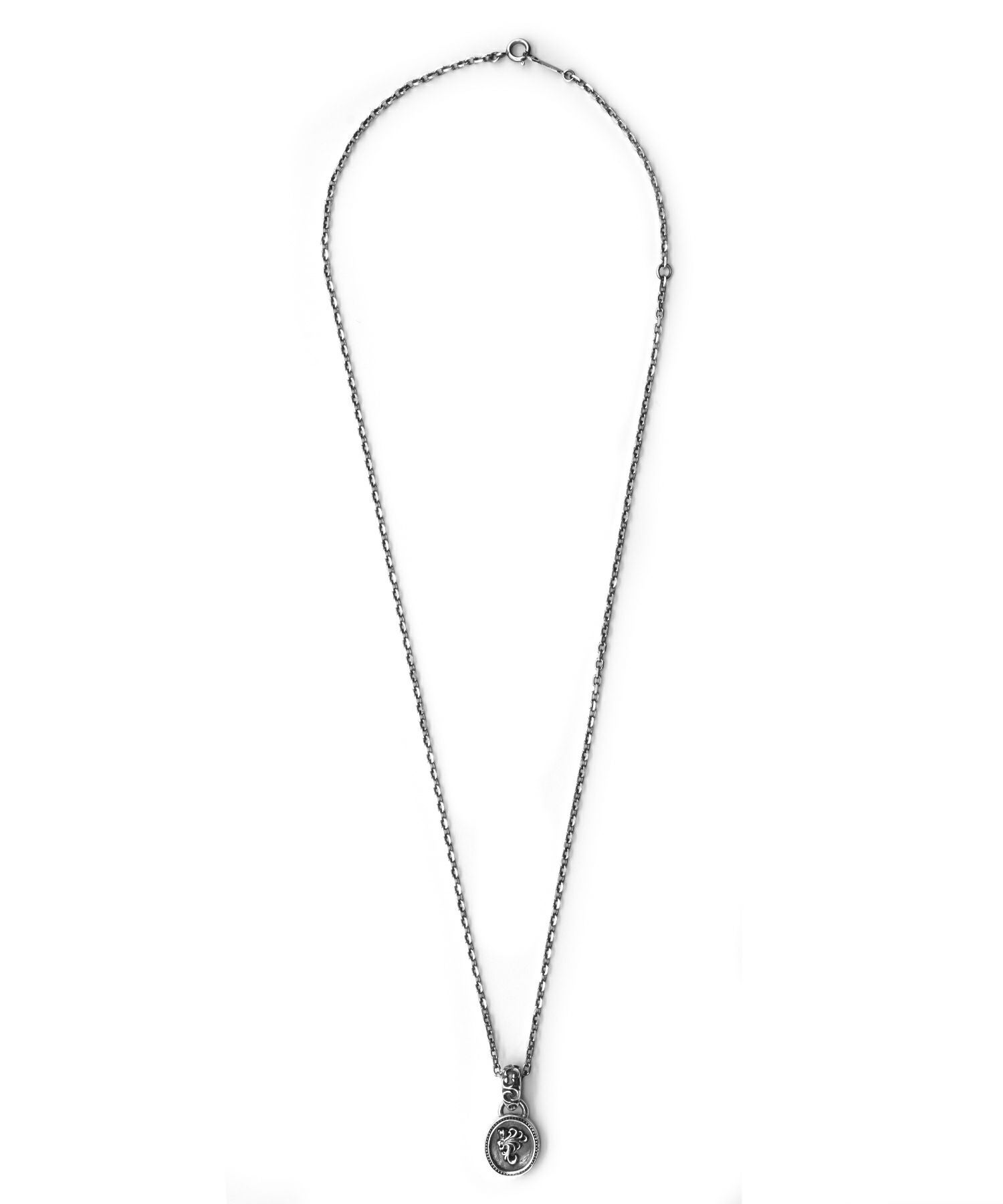 フレームドハウルネックレス/オーバル/シルバー925 | LION HEART STORE