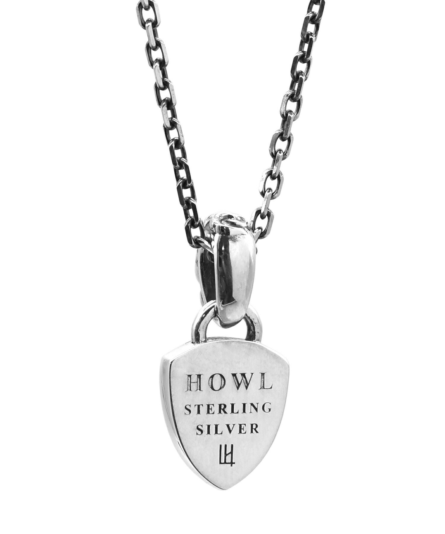 フレームドハウルネックレス/シールド/シルバー925