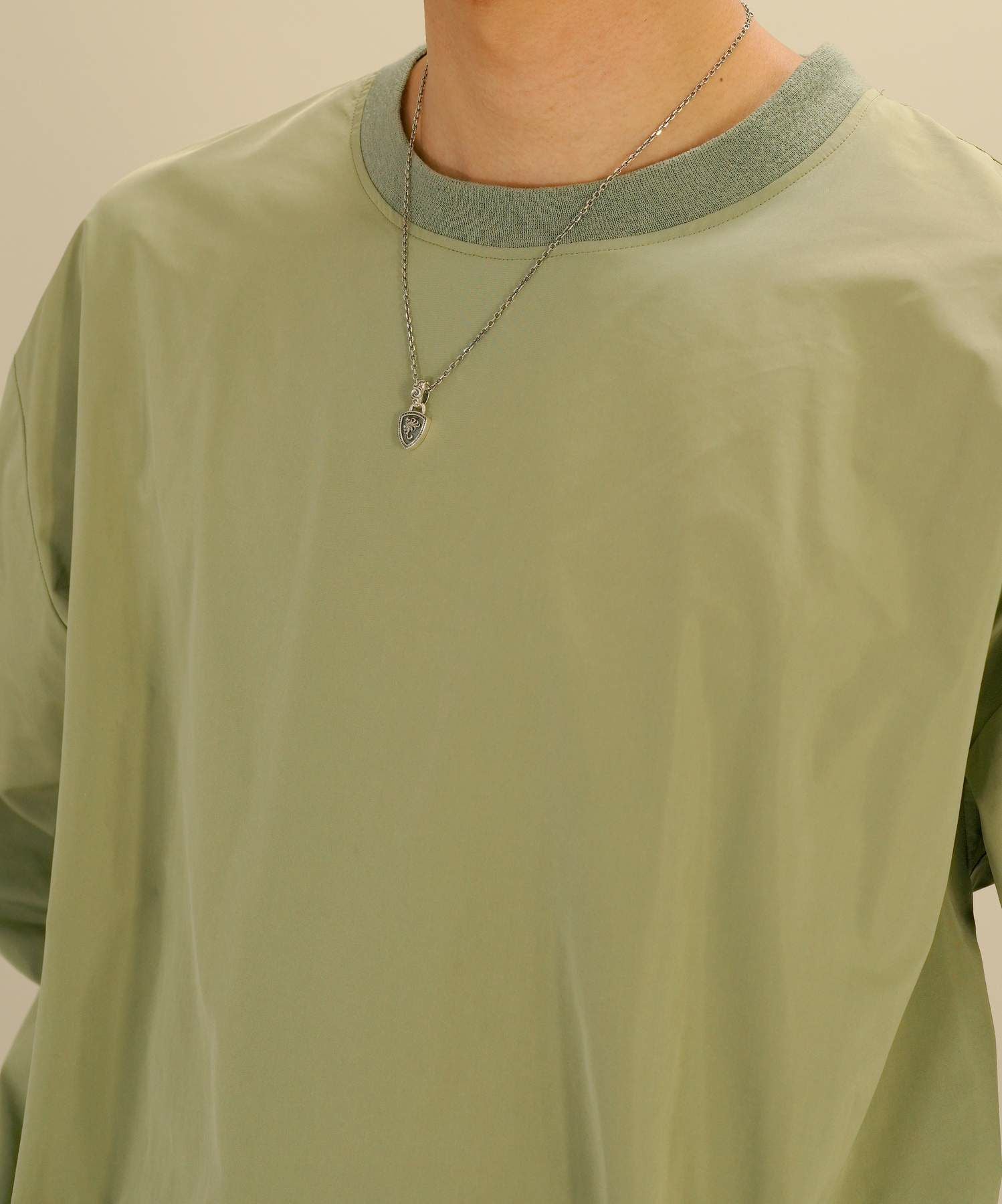 フレームドハウルネックレス/シールド/シルバー925