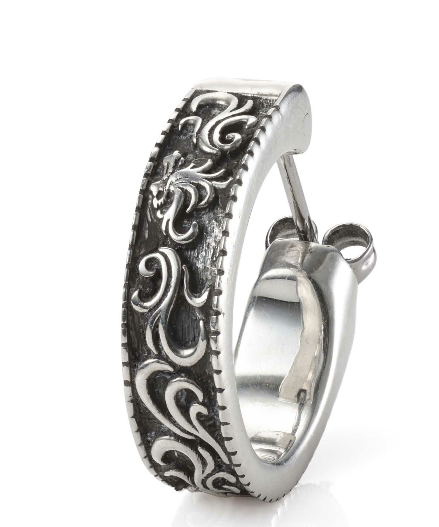 HOWL”クロッシングピアス（タテガミハウル）/シルバー925 | LION HEART