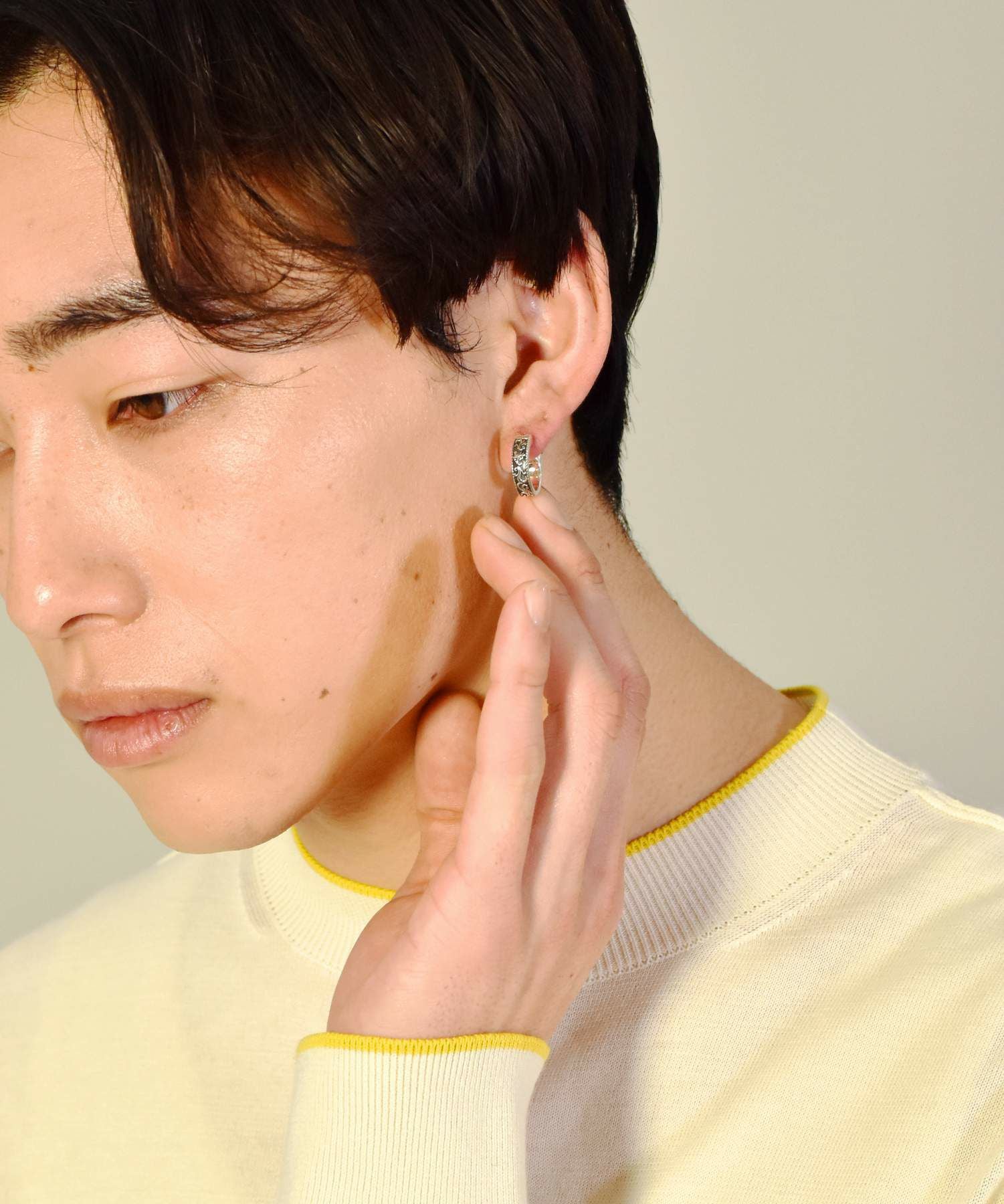 HOWL”クロッシングピアス（タテガミハウル）/シルバー925 | LION HEART