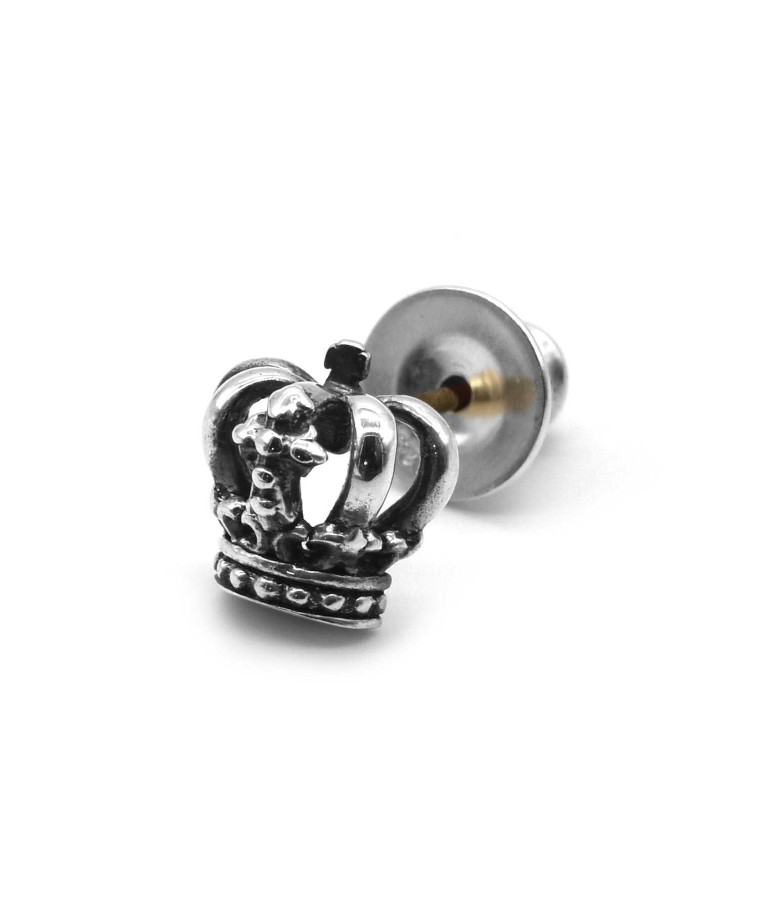 クラウンスタッズピアス/シルバー925 | LION HEART STORE｜ライオン