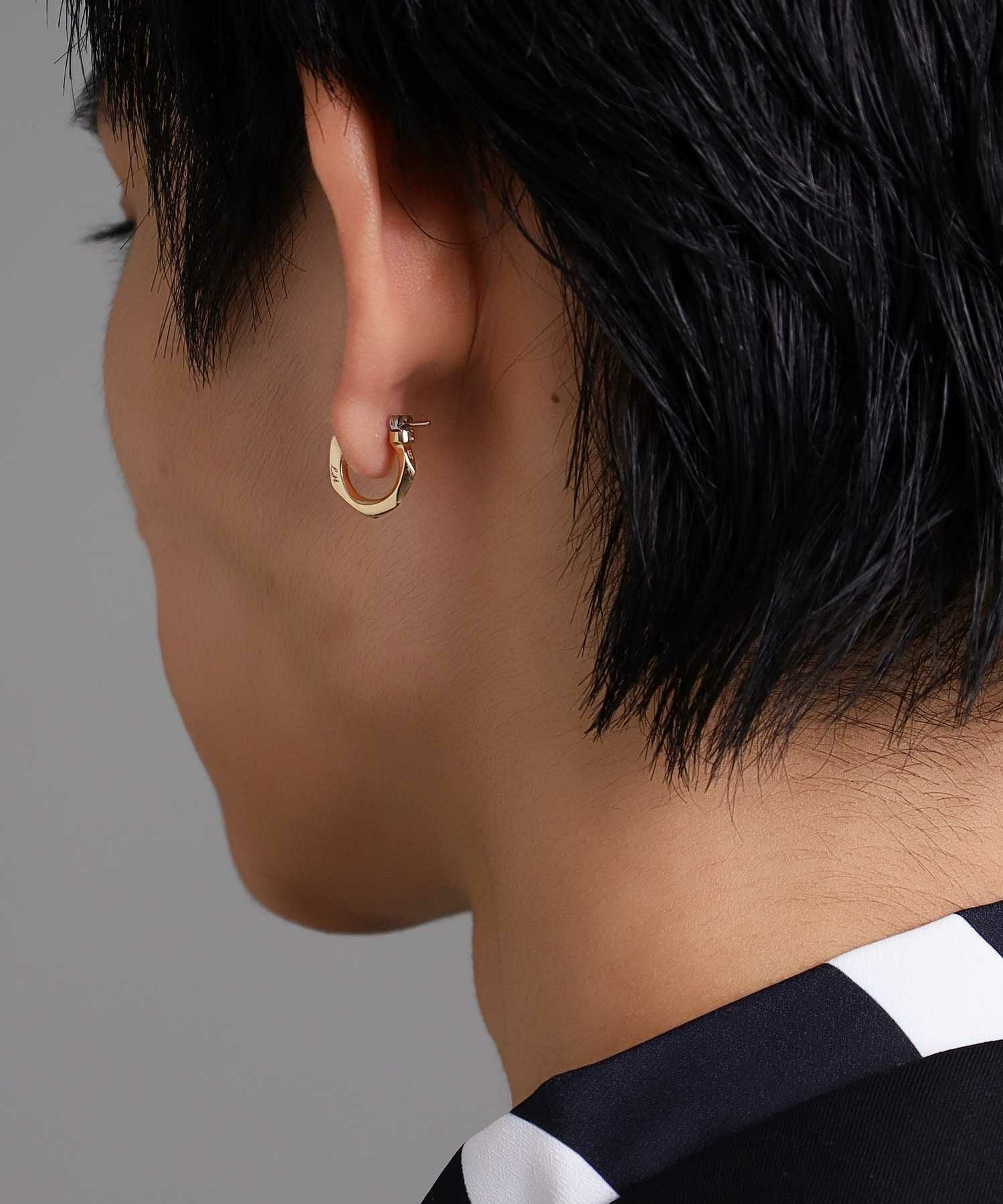 クロッシングピアス/リトルフラグメント/K10ゴールド | LION HEART