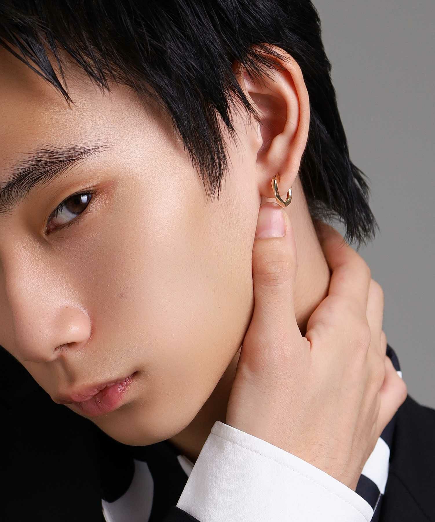 クロッシングピアス/リトルフラグメント/K10ゴールド | LION HEART