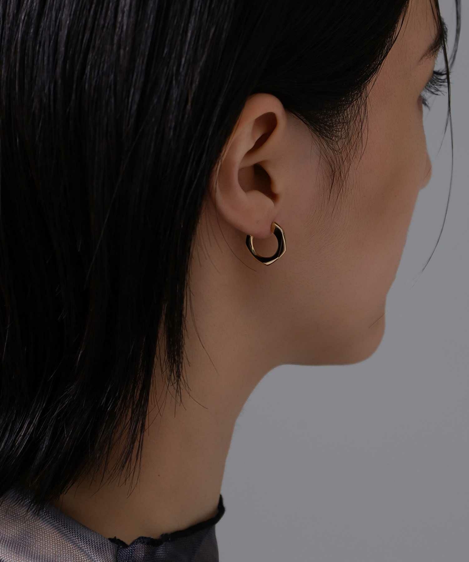 クロッシングピアス/リトルフラグメント/K10ゴールド | LION HEART