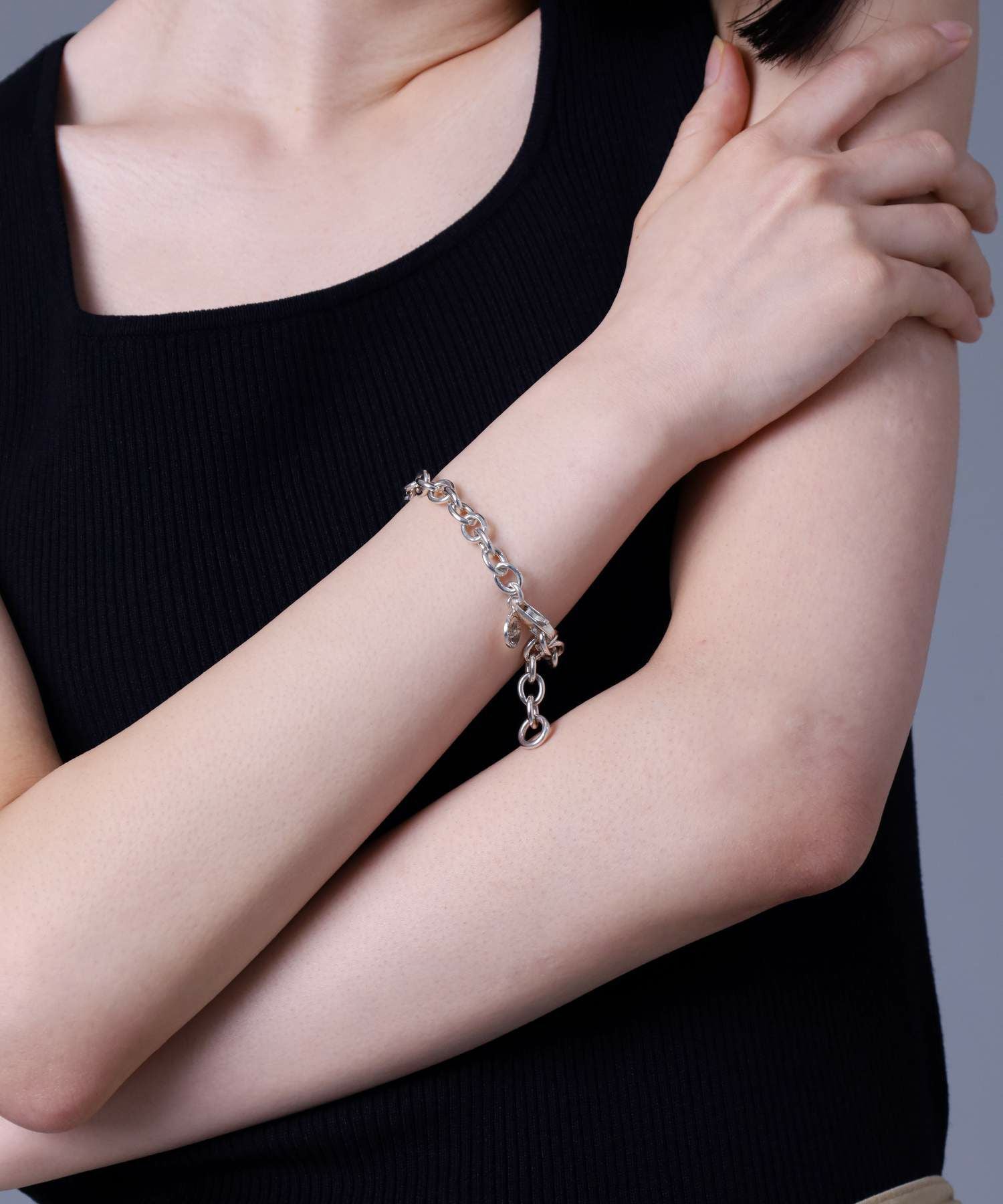 ボリュームチェーンブレスレット/LEO/シルバー925 | LION HEART STORE