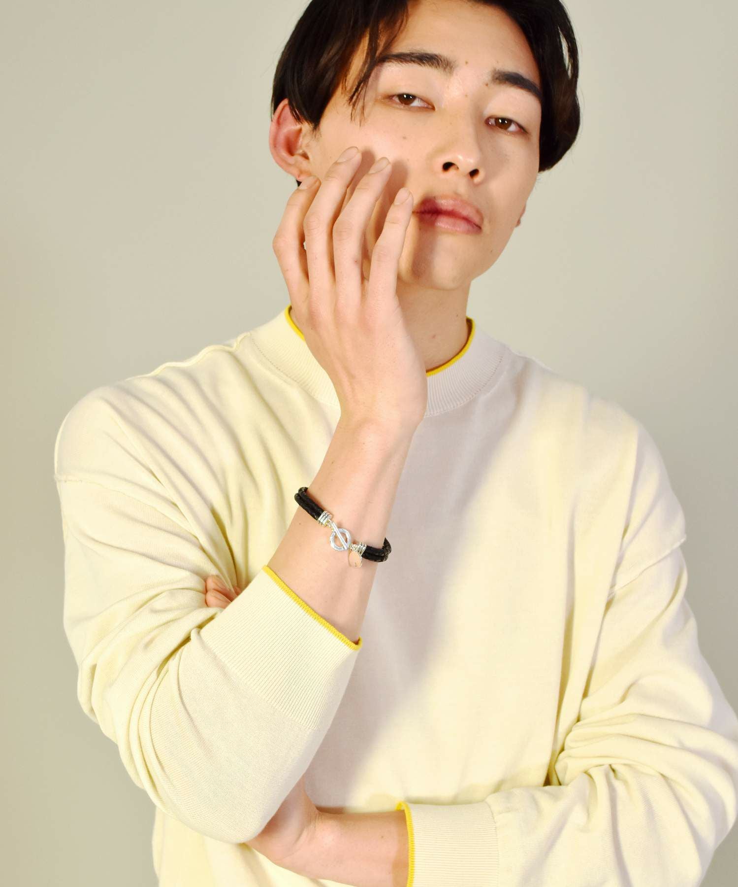 レザーブレスレット/HOWL/シルバー925