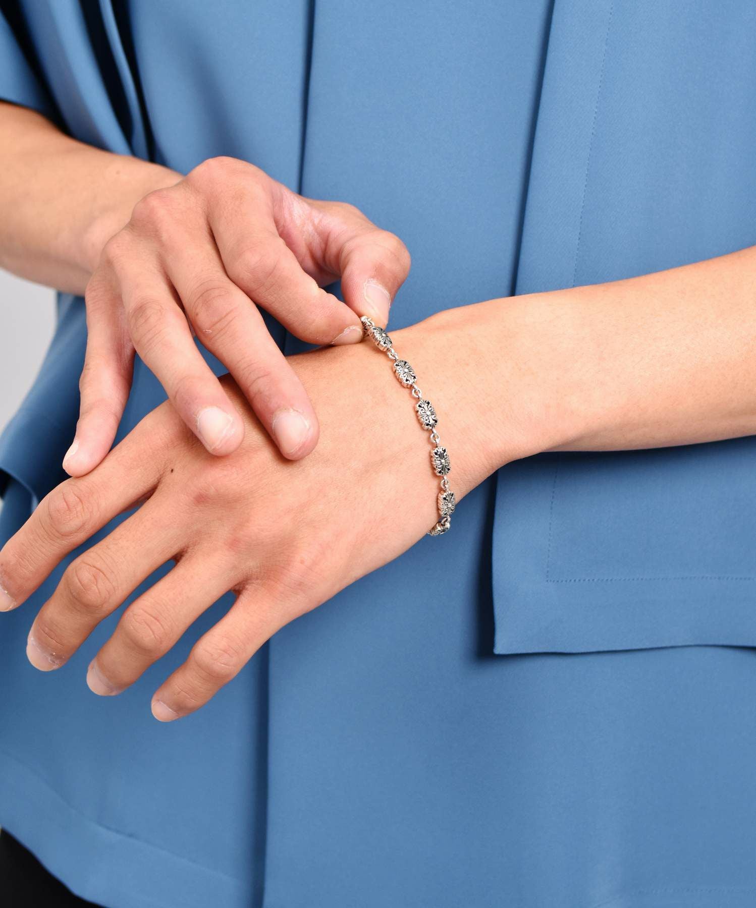 グランドクロスブレスレット/シルバー925