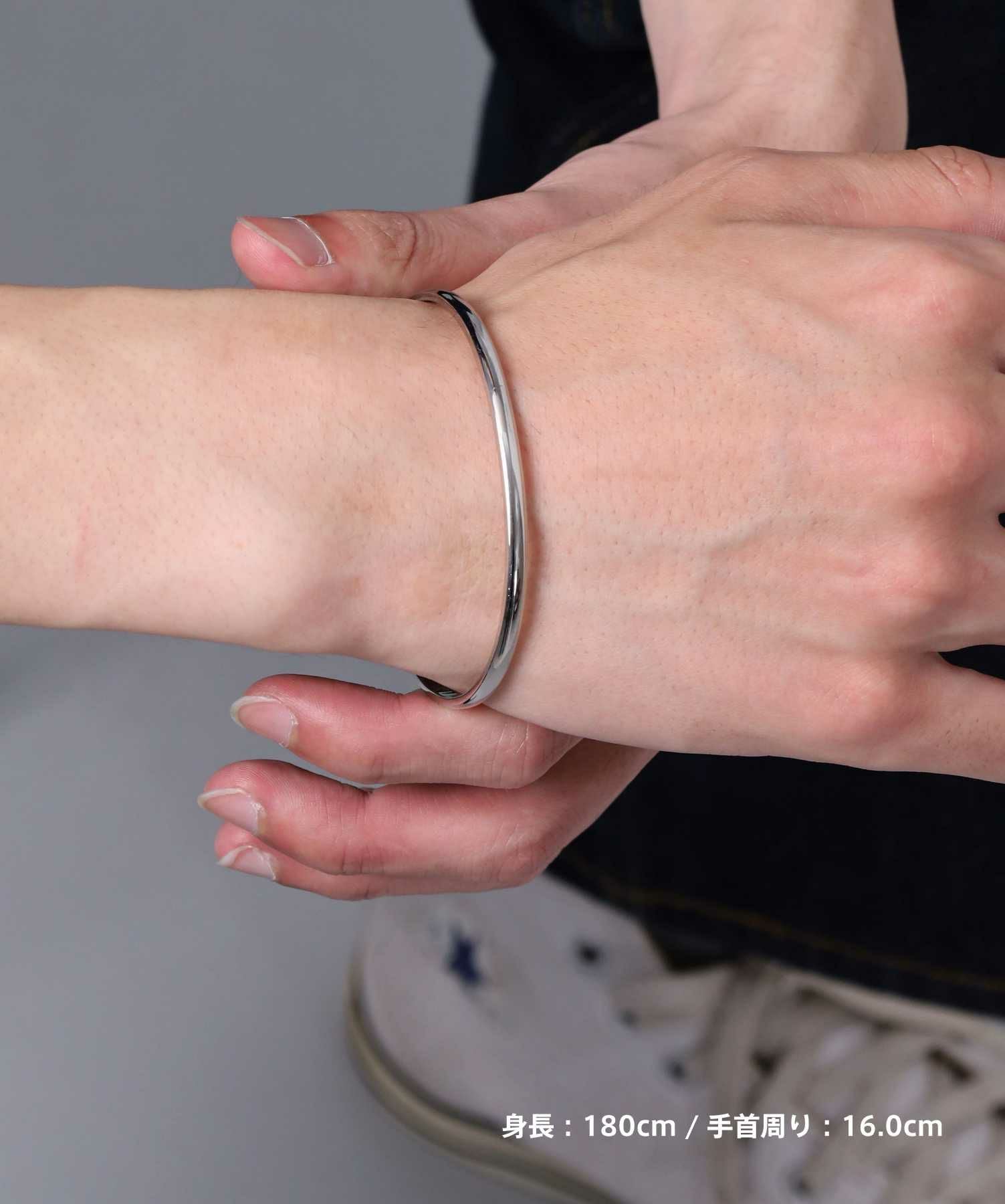 限定展開】“LH-1”ラウンドバングル/サージカルステンレス（金属