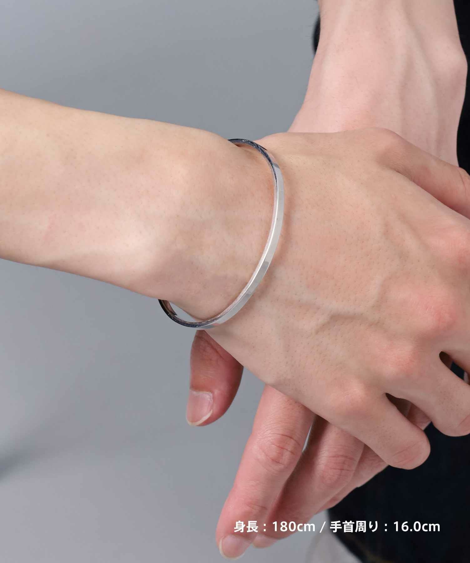 【WEB限定】スクエアバングル/サージカルステンレス316L（金属アレルギー対応）