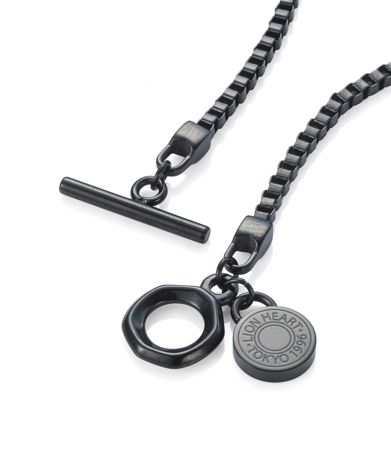 【WEB限定】スキニーチェーンブレスレット/ベネチアン/ブラック/サージカルステンレス