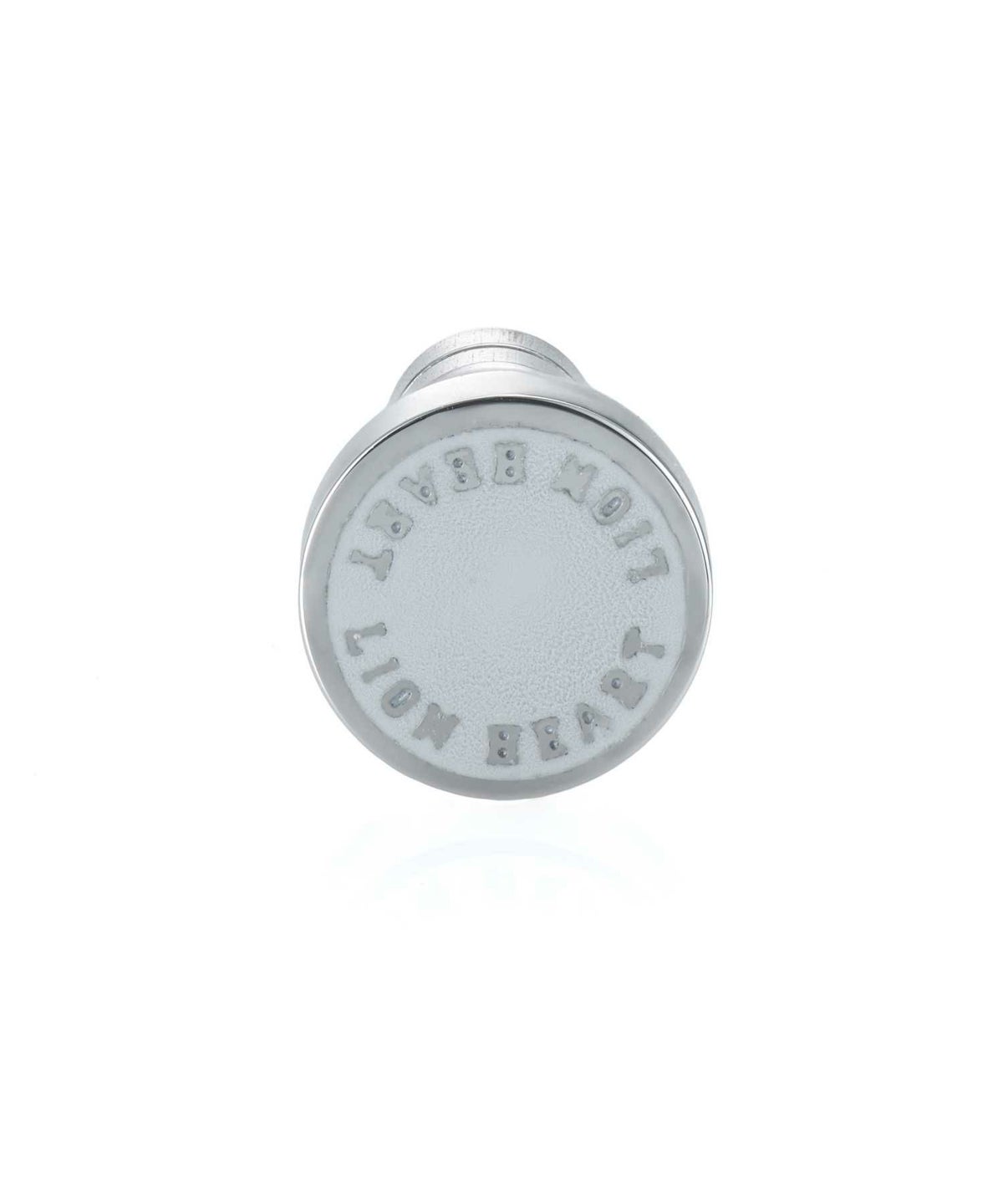 【WEB限定】サークルコインスタッズピアス/シルバー×グレー/サージカルステンレス316L（金属アレルギー対応）