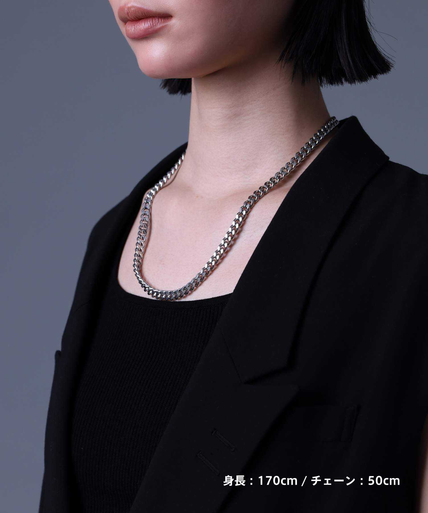 限定展開】“LH-1”ボリュームチェーンネックレス（カットキヘイ