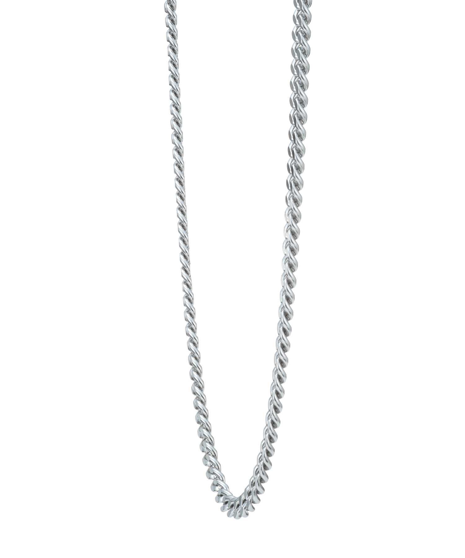 【WEB限定】ボリュームチェーンネックレス/カット喜平0.69cm/サージカルステンレス316L（金属アレルギー対応）