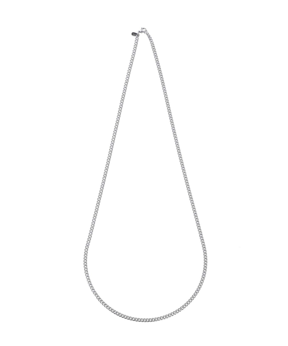 【WEB限定】チェーンネックレス/3.5mm幅カット喜平/サージカルステンレス316L（金属アレルギー対応）