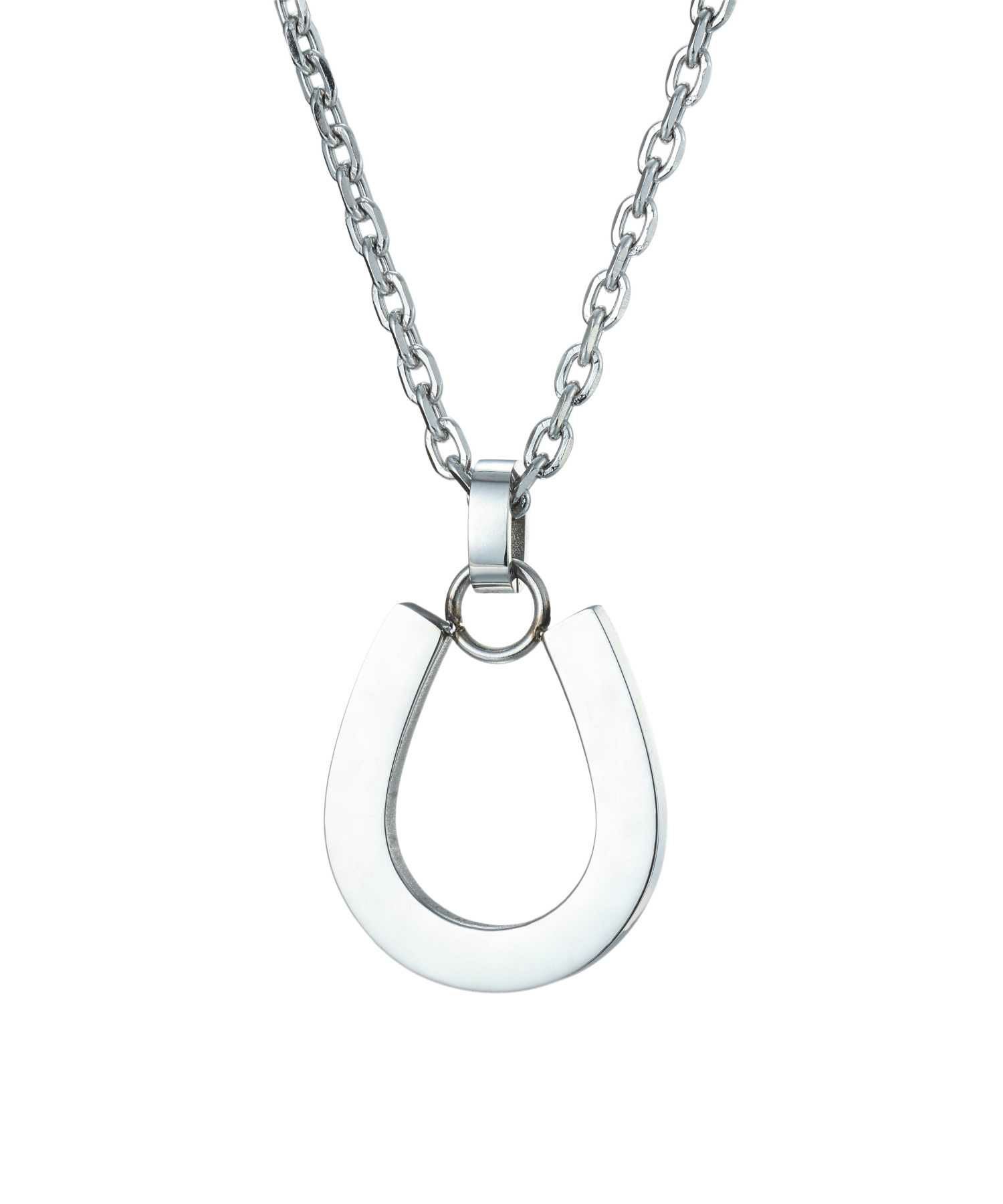 【WEB限定】プレーンホースシューネックレス/サージカルステンレス316L（金属アレルギー対応）