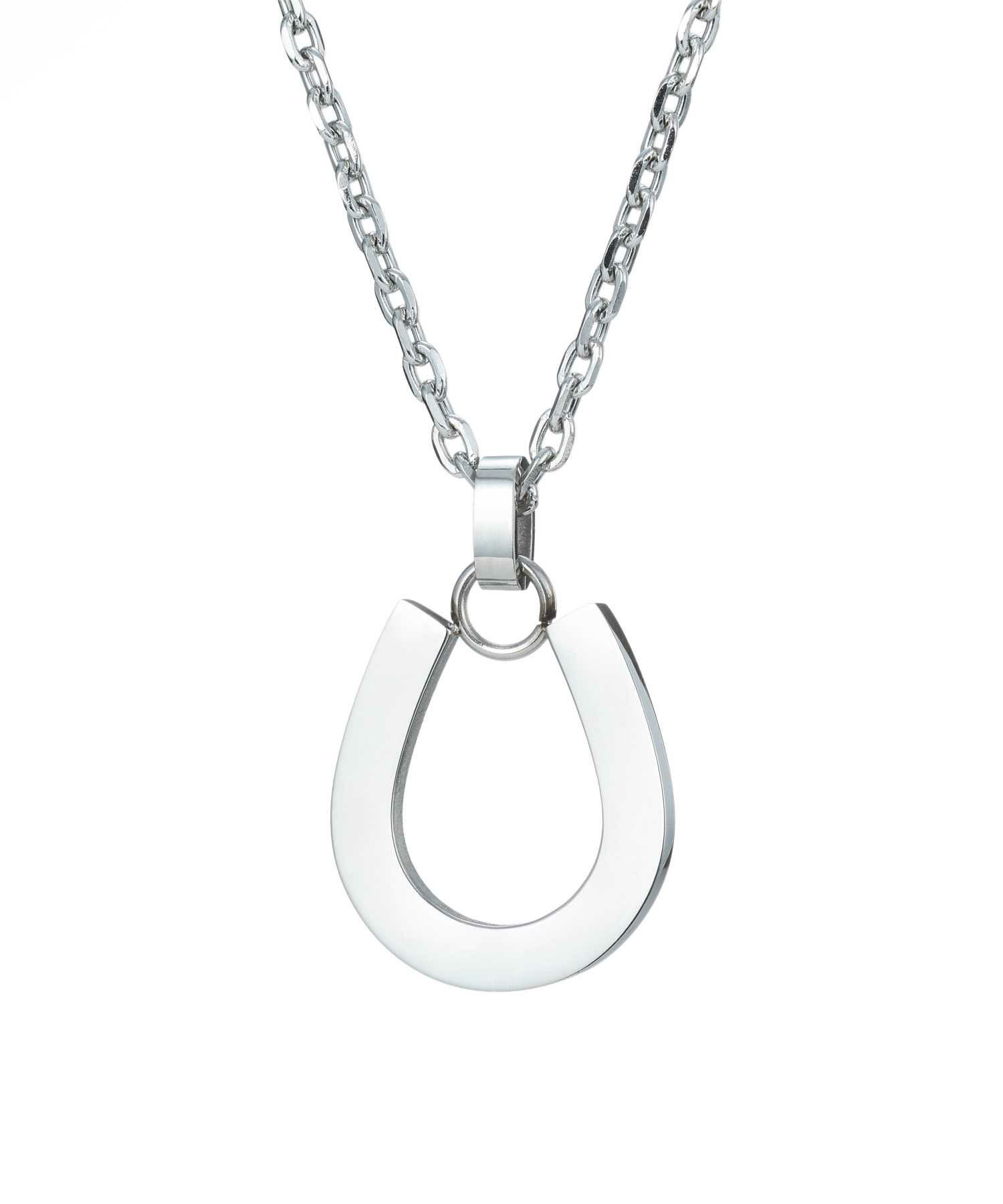 【WEB限定】プレーンホースシューネックレス/サージカルステンレス316L（金属アレルギー対応）