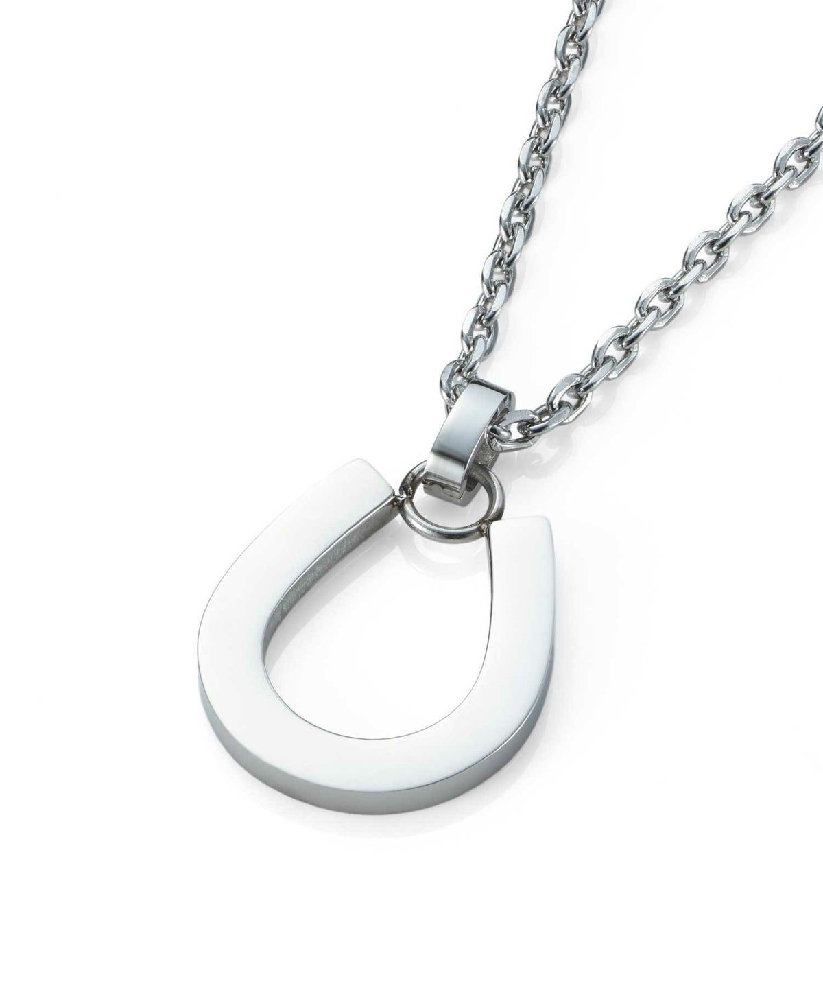 【WEB限定】プレーンホースシューネックレス/サージカルステンレス316L（金属アレルギー対応）