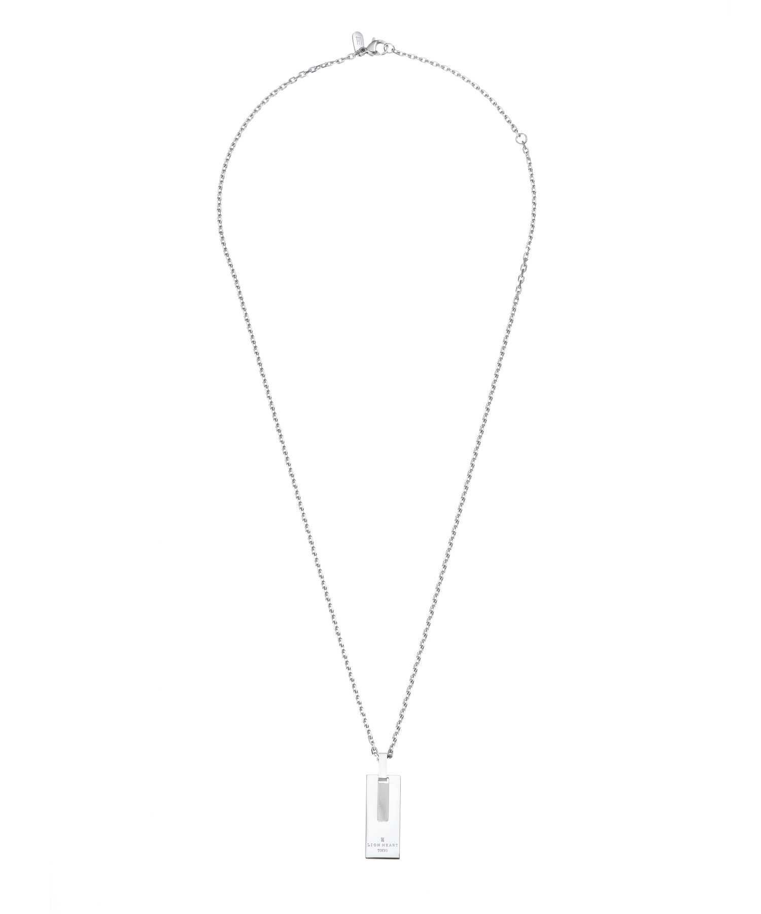 【WEB限定】デントプレートネックレス/サージカルステンレス316L（金属アレルギー対応）