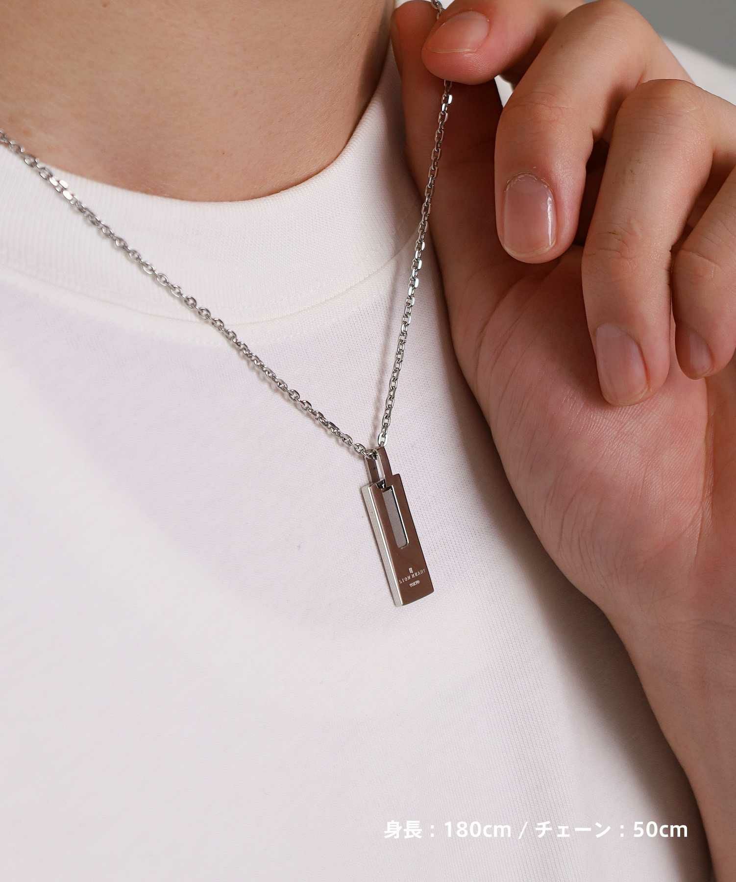 限定展開】“LH-1”デントプレートネックレス/サージカルステンレス